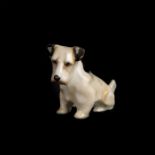 Rare Royal Doulton Figurine, Fox Terrier Puppy Seated HN929