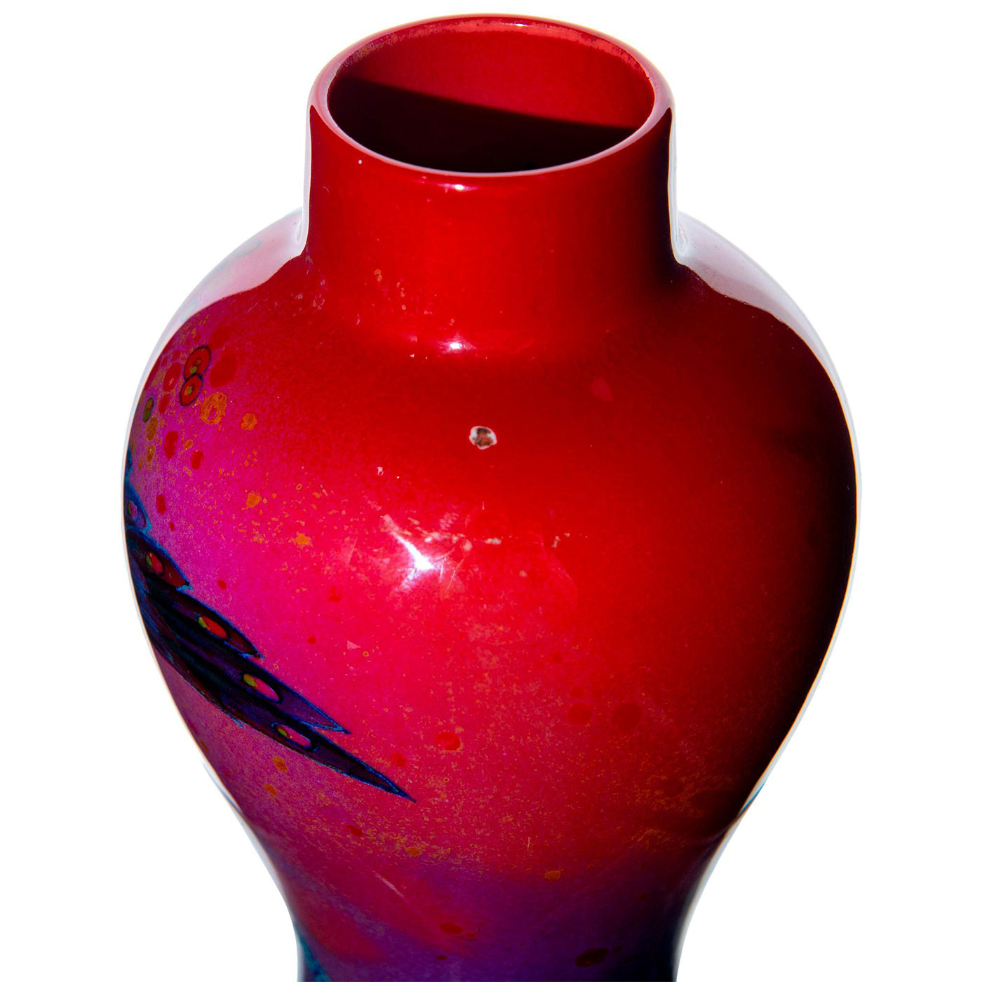 Royal Doulton Sung Flambe Firebird Vase, Eaton, Noke - Image 5 of 7