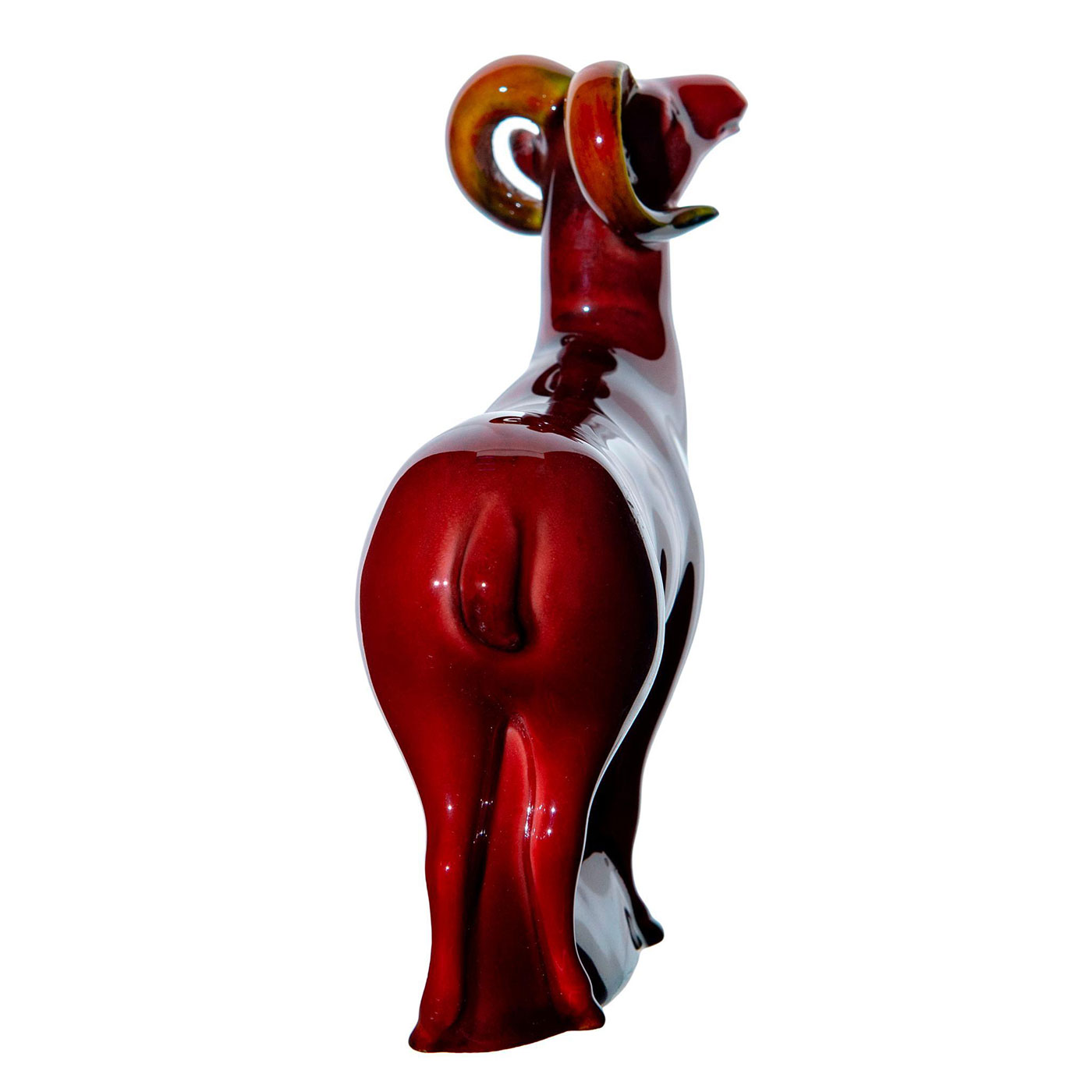 Prototype Royal Doulton Flambe Figurine, Mountain Sheep - Image 4 of 6