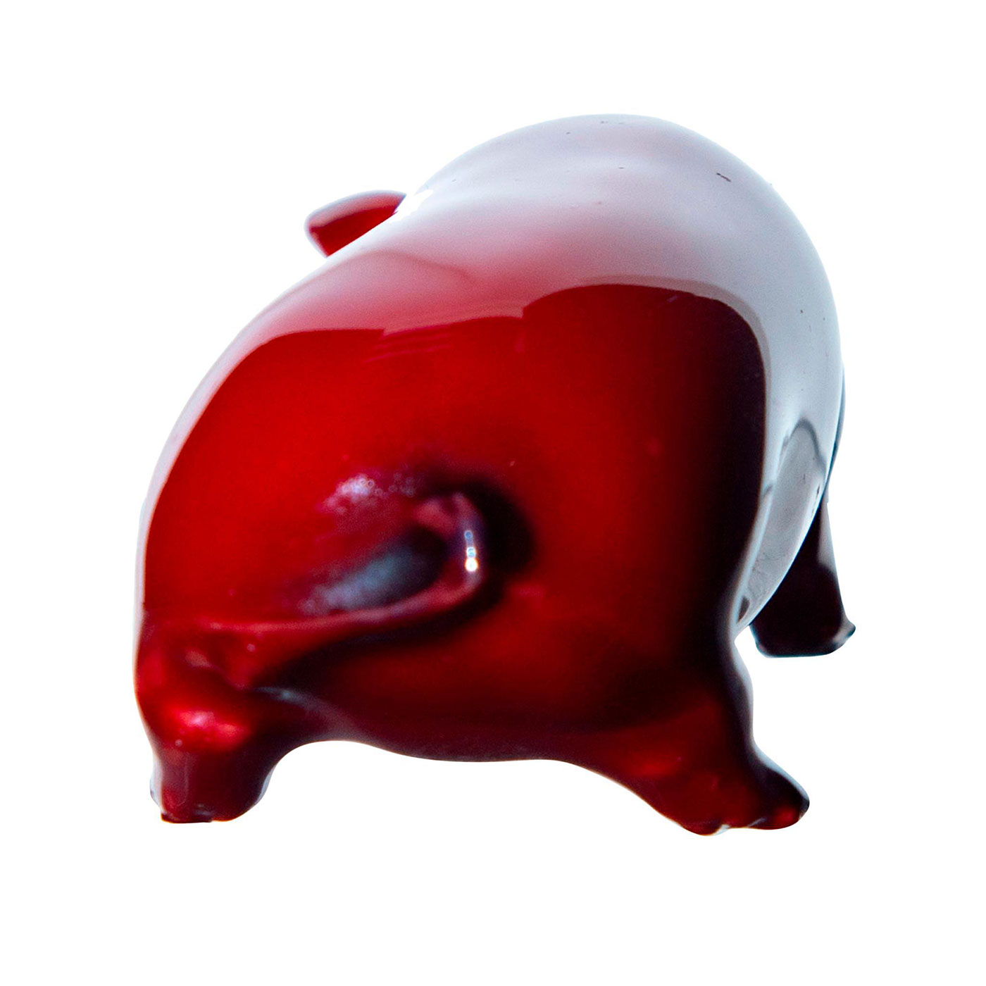 Royal Doulton Flambe Animal Figurine, Pig Standing - Image 4 of 5