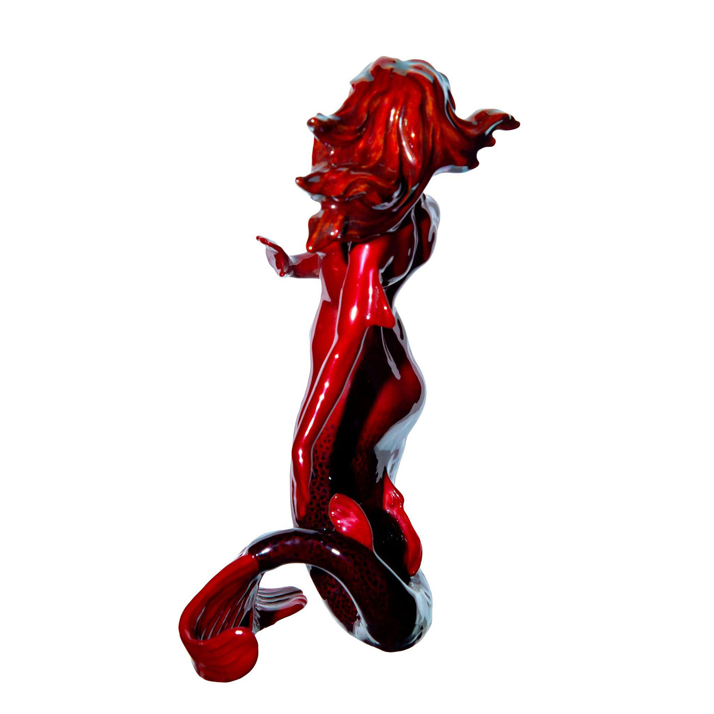 Royal Doulton Prototype Flambe Figurine, Siren HN4693 - Image 3 of 4