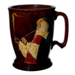 Royal Doulton Kingsware Tankard, The Smoker in Scullcap