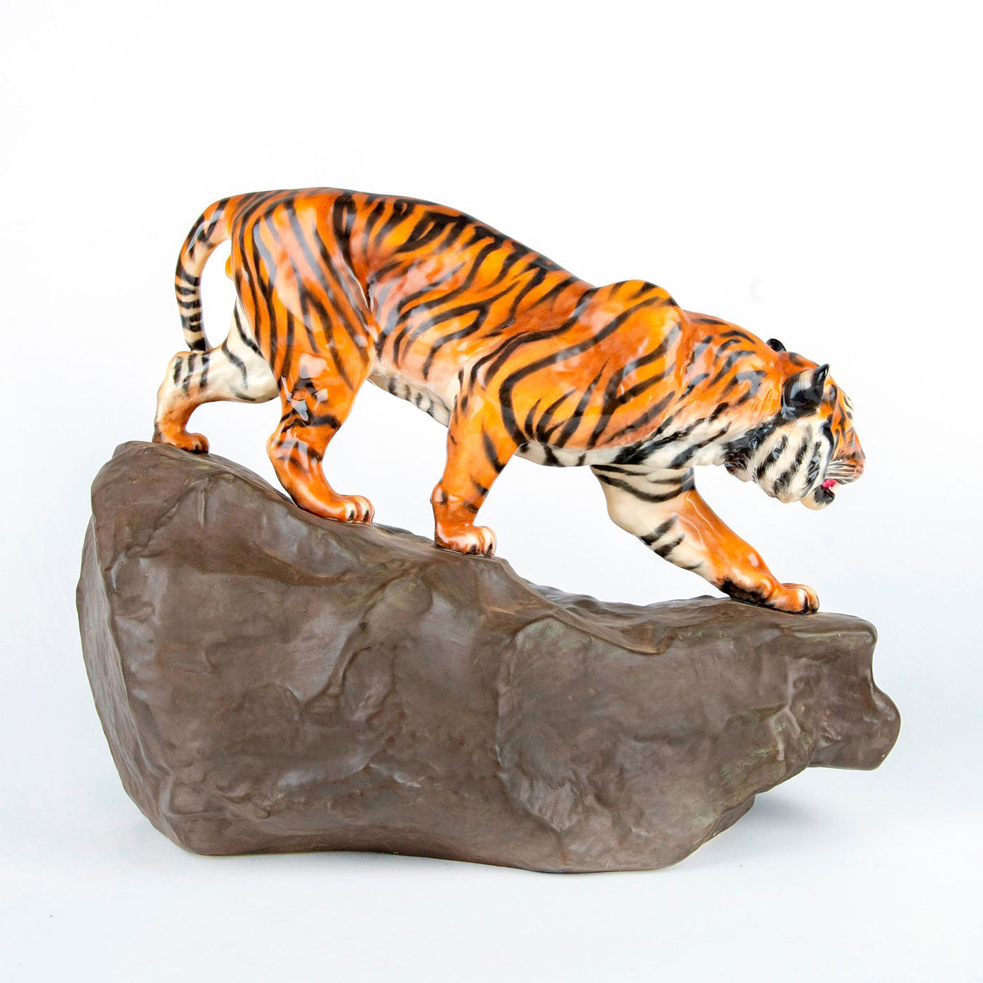 Royal Doulton Prestige Figurine, Tiger On A Rock HN2639 - Image 4 of 5