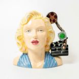 Large Royal Doulton Prototype Character Jug, Marilyn Monroe