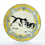 Royal Doulton Henry Souter Kateroo Plate, The Tiff