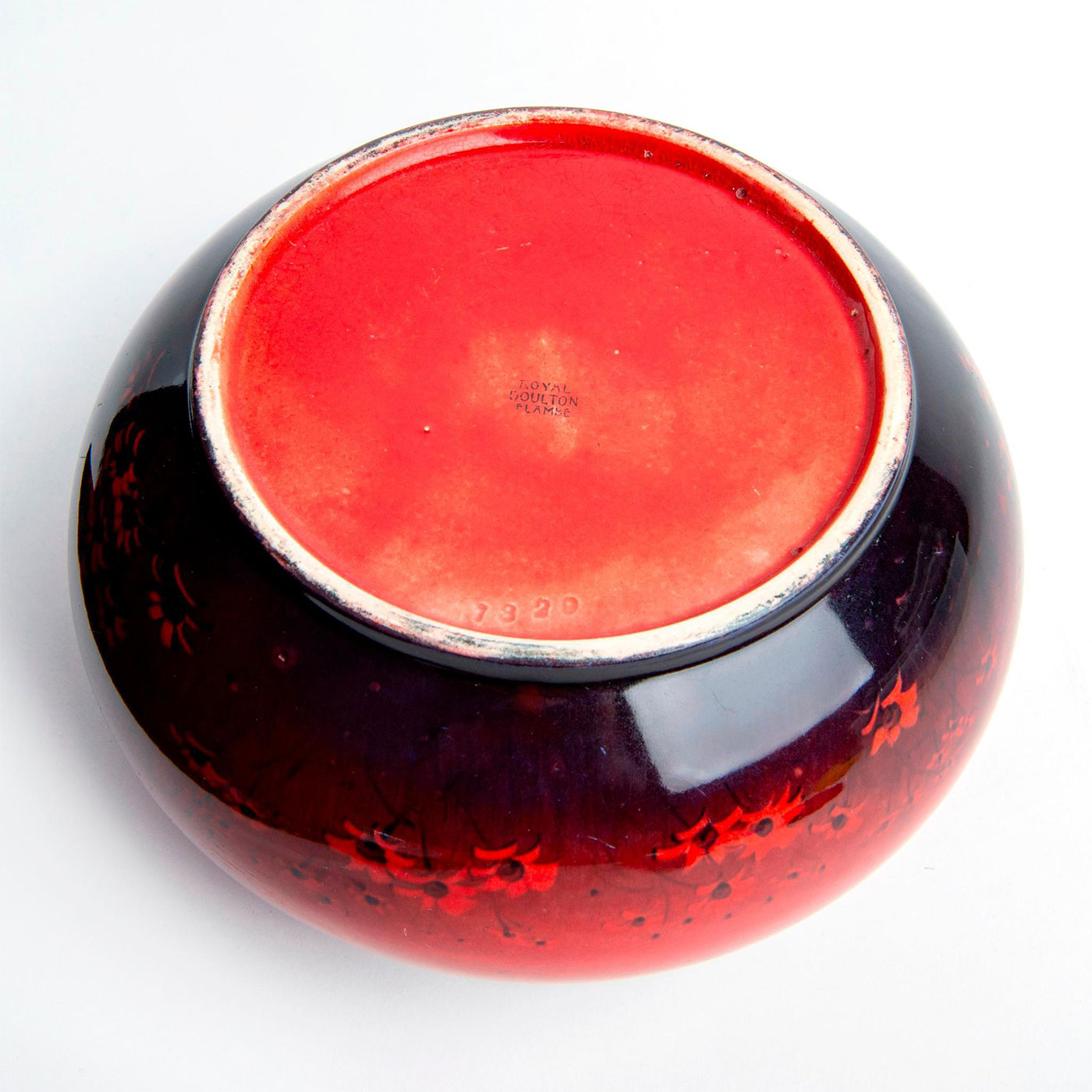 Royal Doulton Flambe Bowl - Image 5 of 5