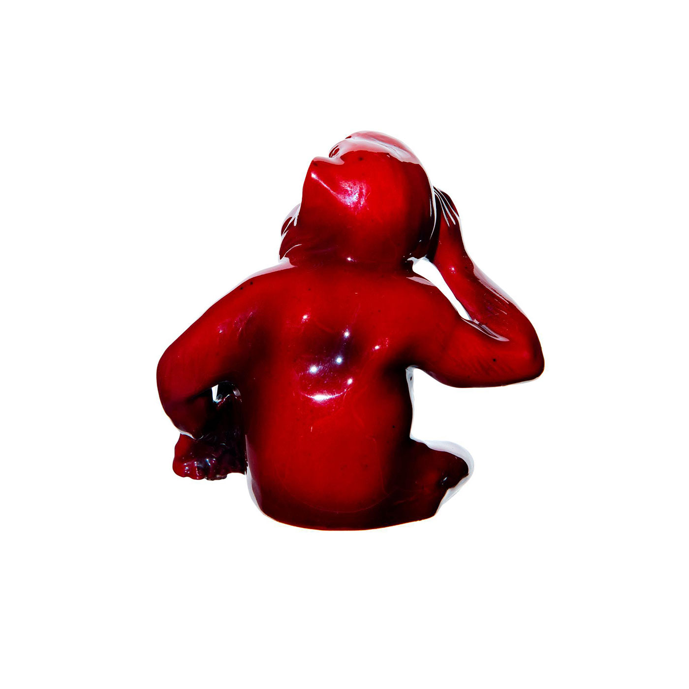 Royal Doulton Flambe Animal Figurine, Monkey HN156 - Image 3 of 4