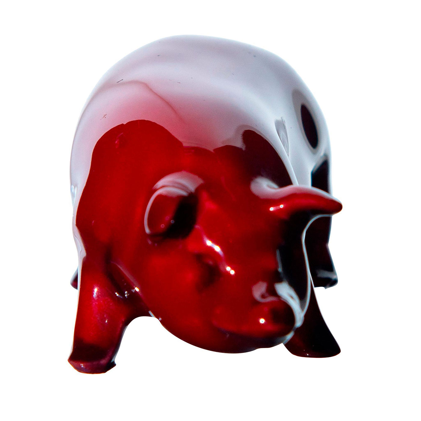 Royal Doulton Flambe Animal Figurine, Pig Standing - Image 2 of 5