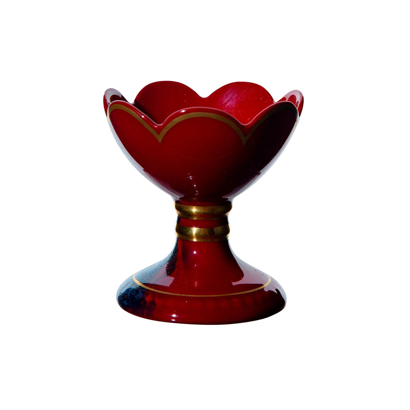 Royal Doulton Flambe Egg Stand 1131 - Image 2 of 4