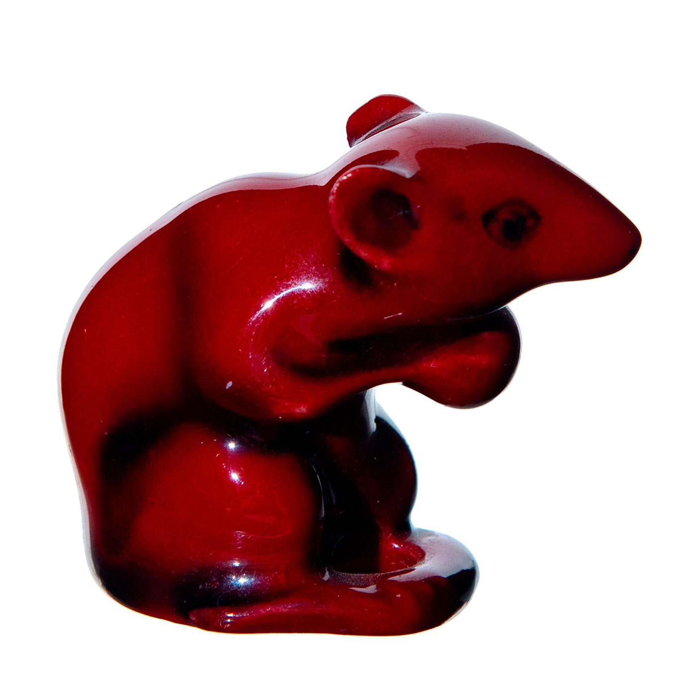 Royal Doulton Animal Flambe, Mouse With A Nut - Image 3 of 5