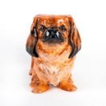 Large Royal Doulton Dog Figurine, Pekinese, Standing HN1011