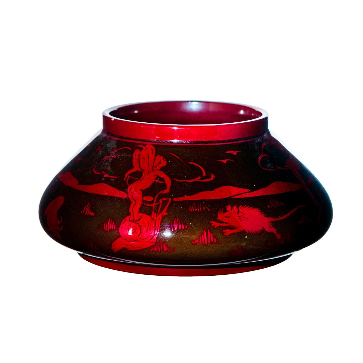 Bernard Moore Art Pottery Flambe Vase - Image 3 of 4