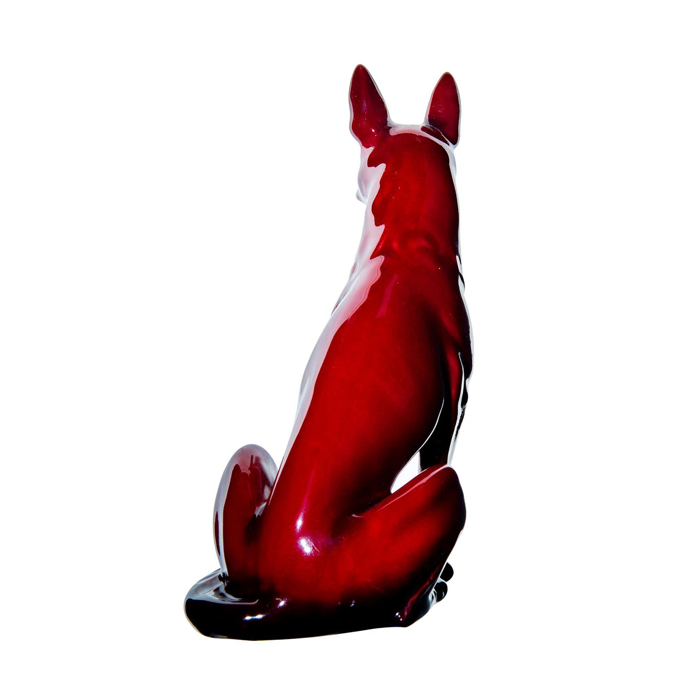 Royal Doulton Flambe Animal Figurine, Alsatian HN921 - Image 4 of 5