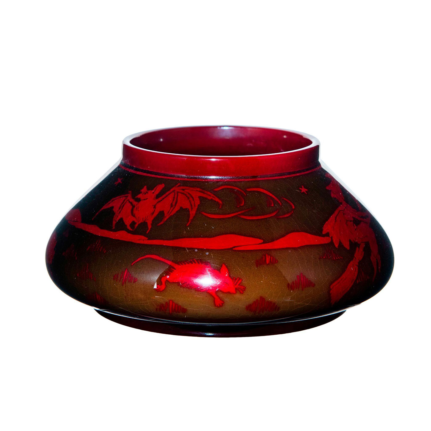 Bernard Moore Art Pottery Flambe Vase - Image 2 of 4