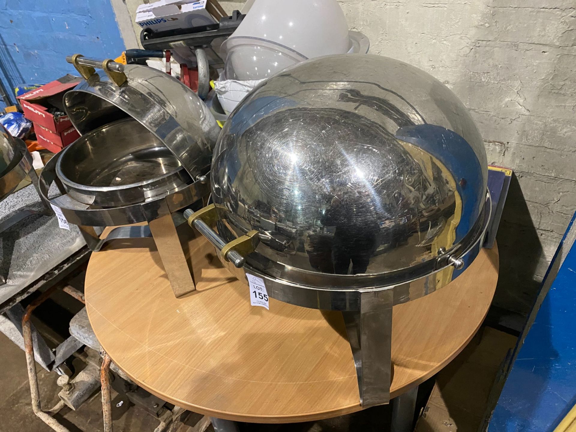 STAINLESS STEEL COUNTER TOP FOOD WARMING DOME