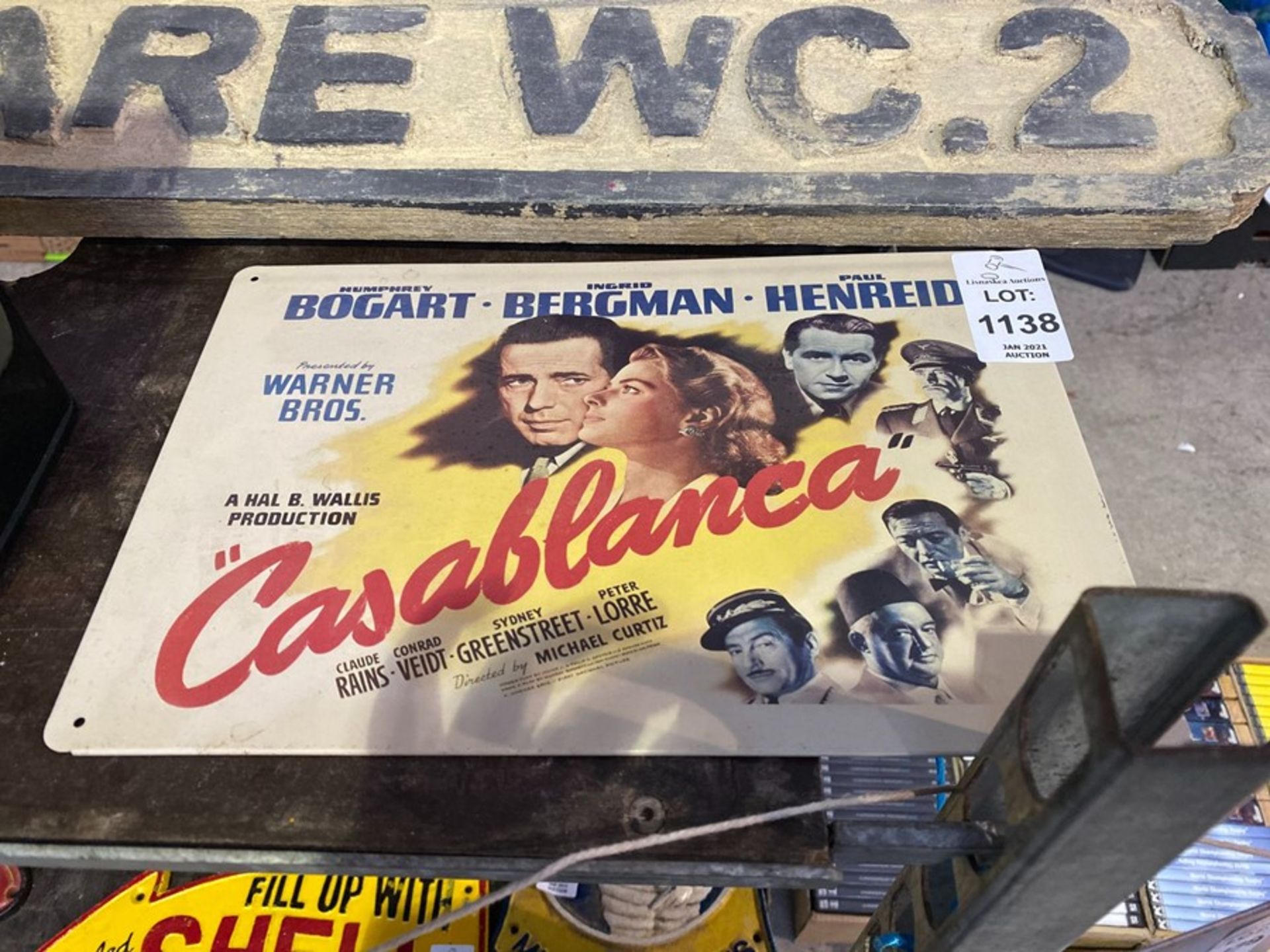 CASABLANCA FILM SIGN