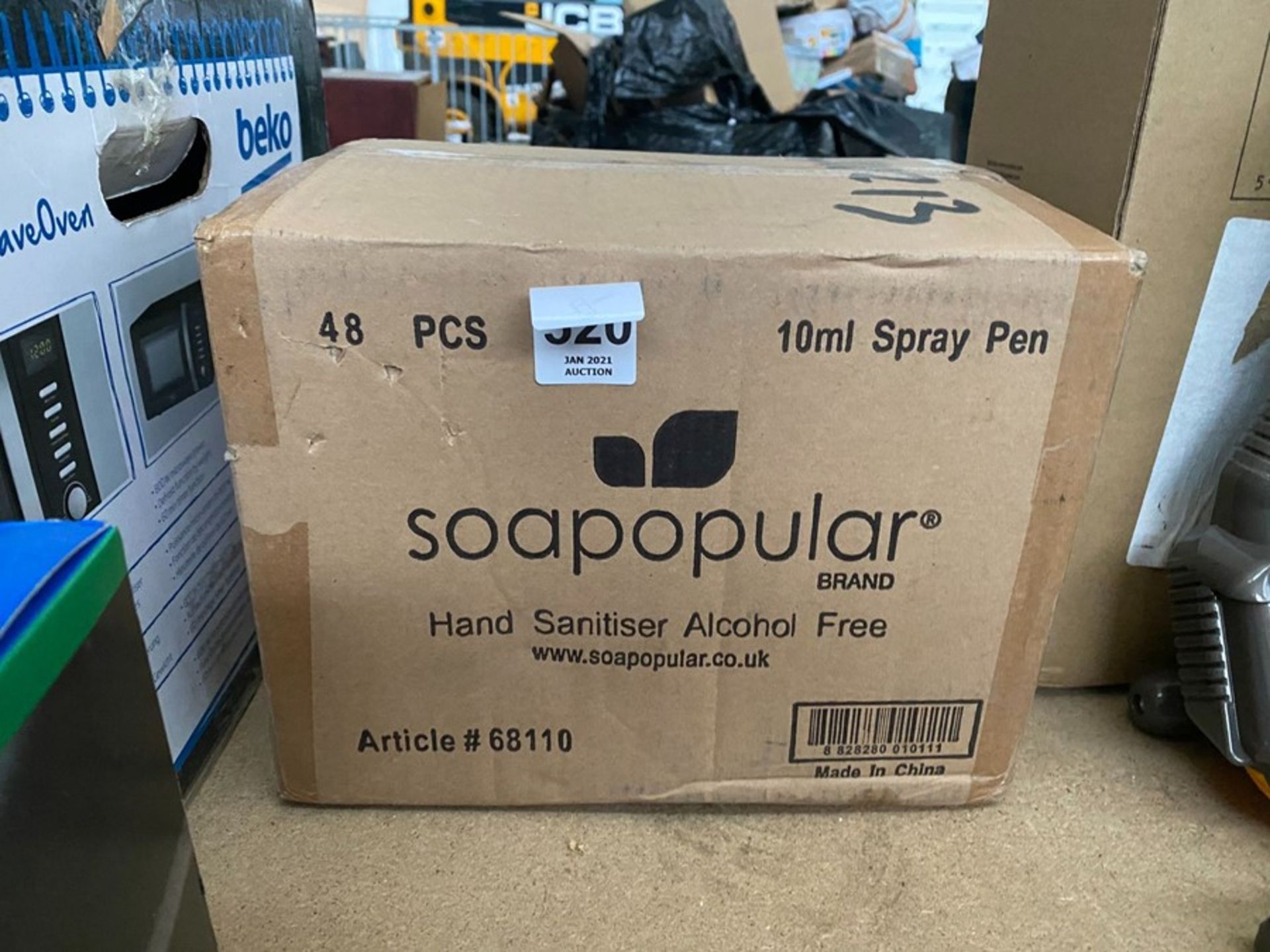 BOX OF SOAPOPULAR ALCOHOL FREE 10ML SPRAY PENS