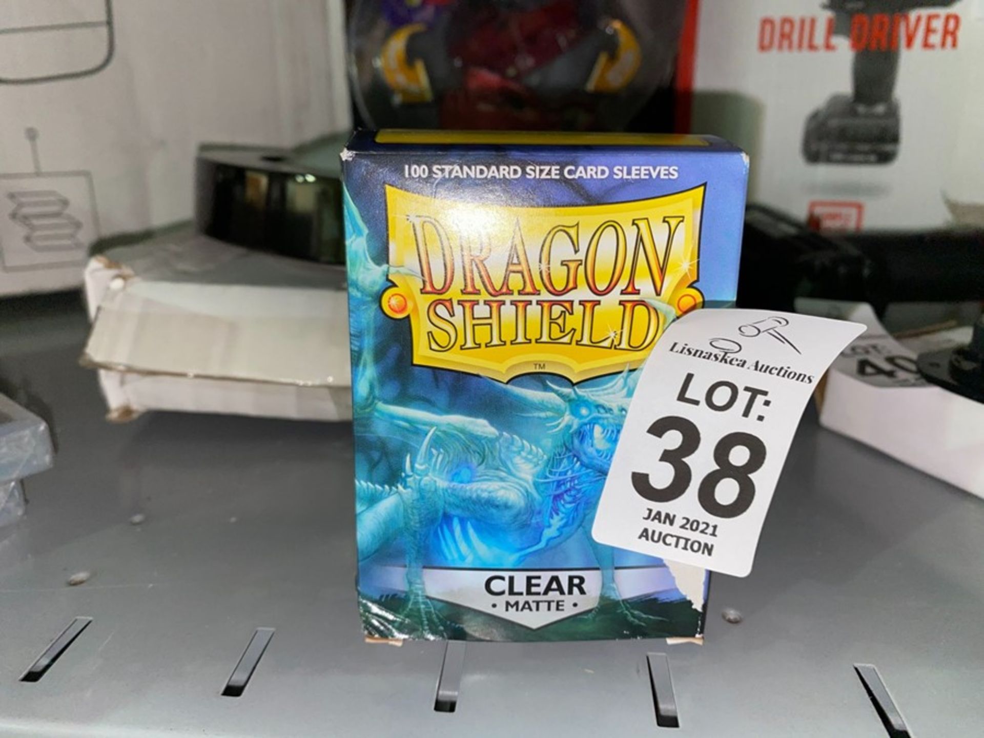 PACK OF DRAGON SHIELD CLEAR CARD COVERS