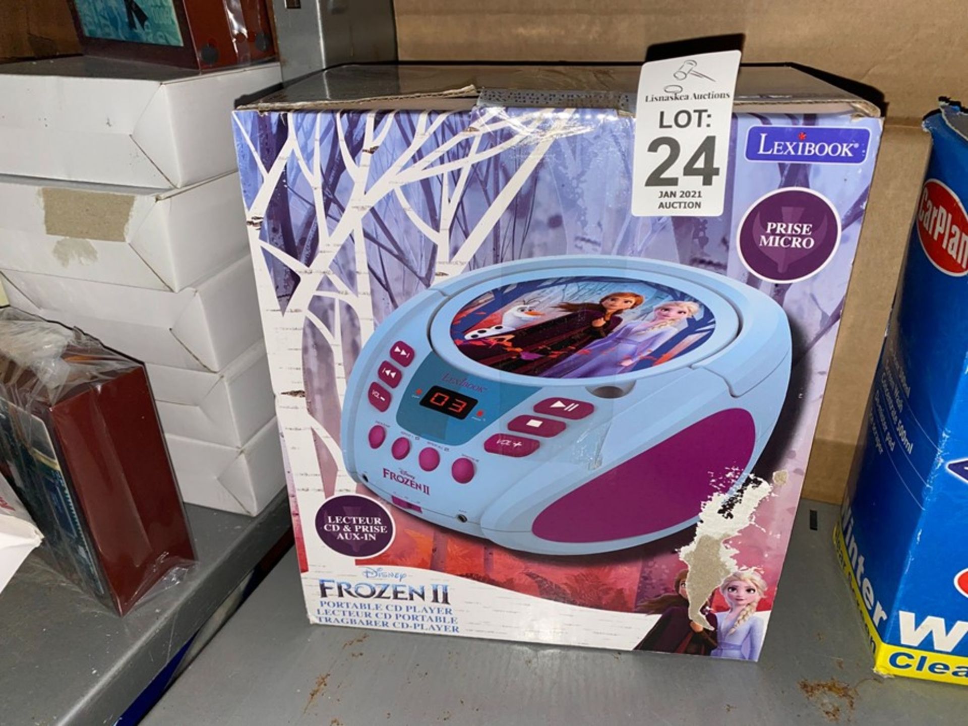 FROZEN PORTABLE CD PLAYER