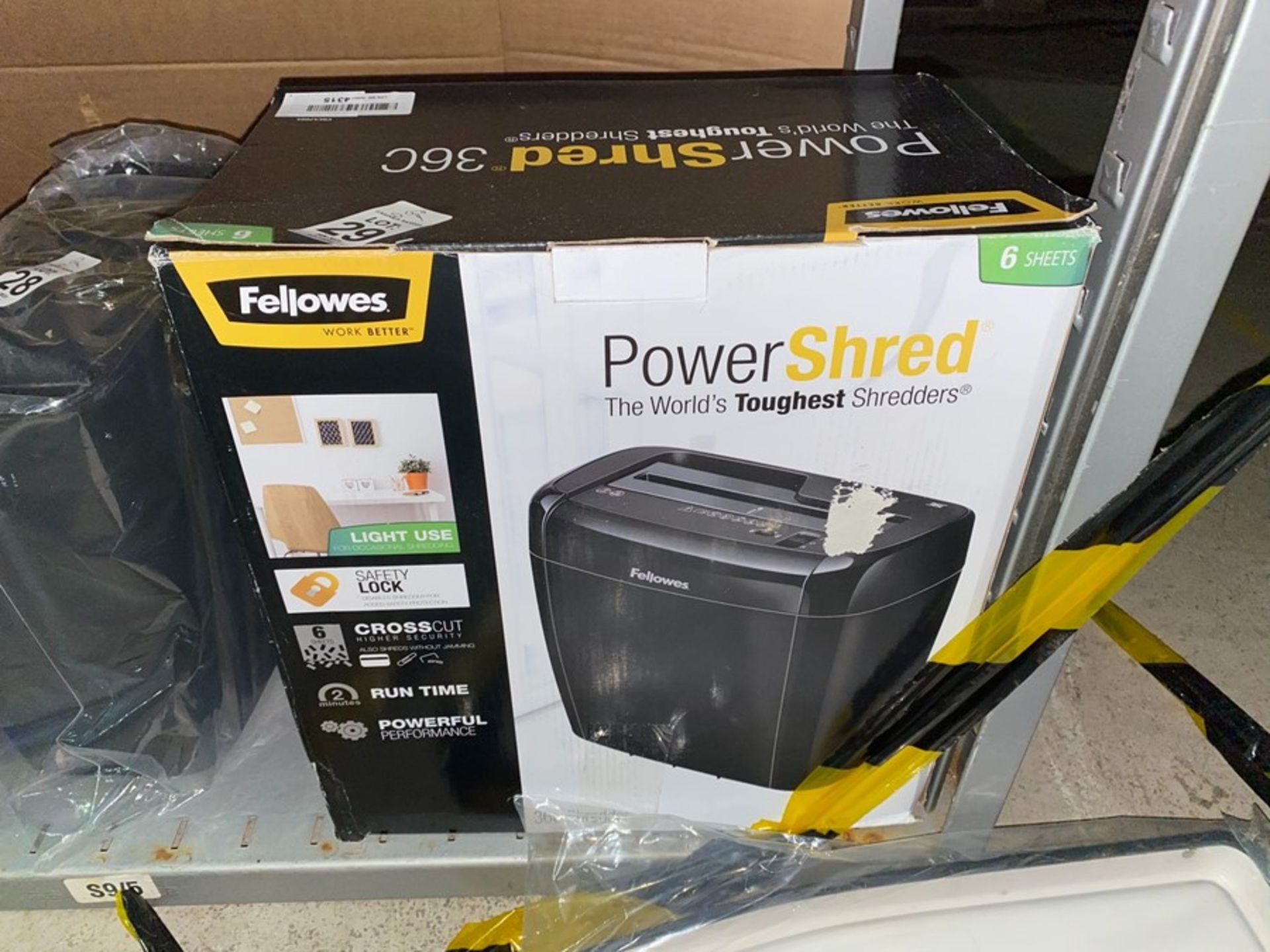 FELLOWES OFFICE SHREDDER