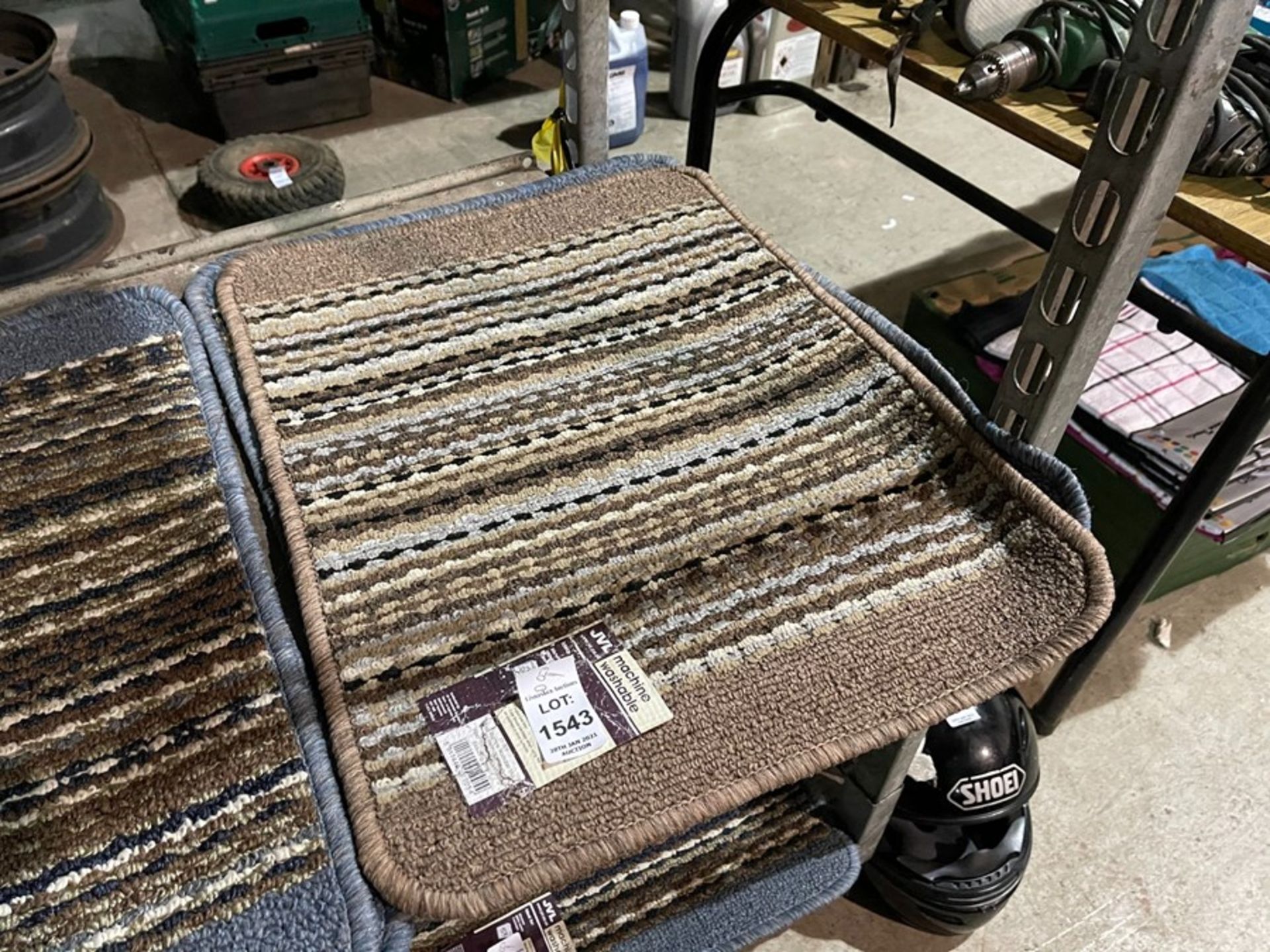 2X NEW MACHINE WASH FLOOR MATS