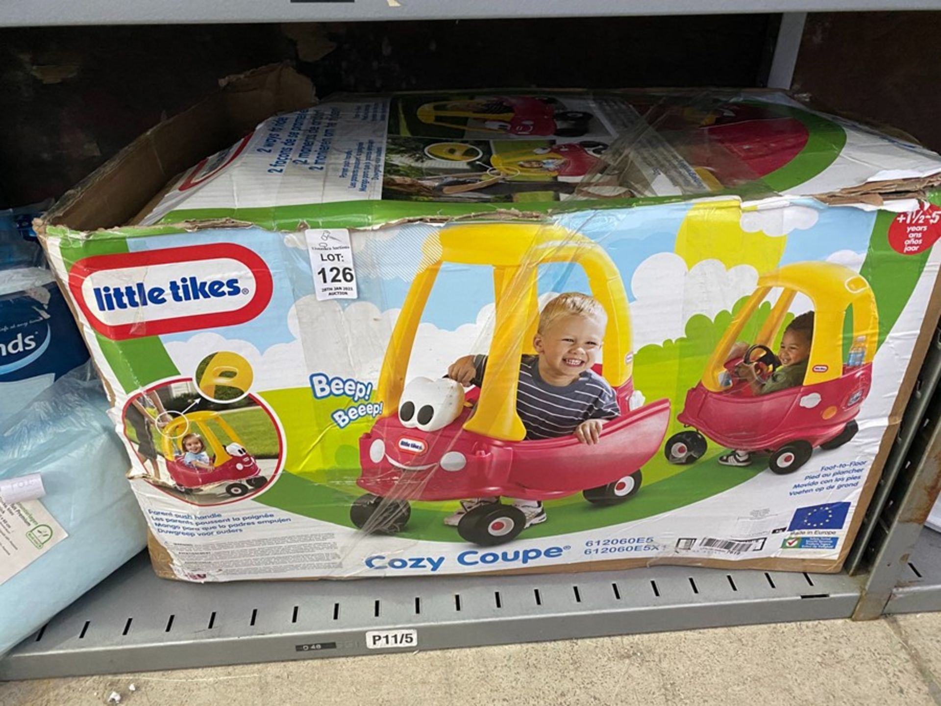 LITTLE TIKES COZY COUPE RIDE ON TOY