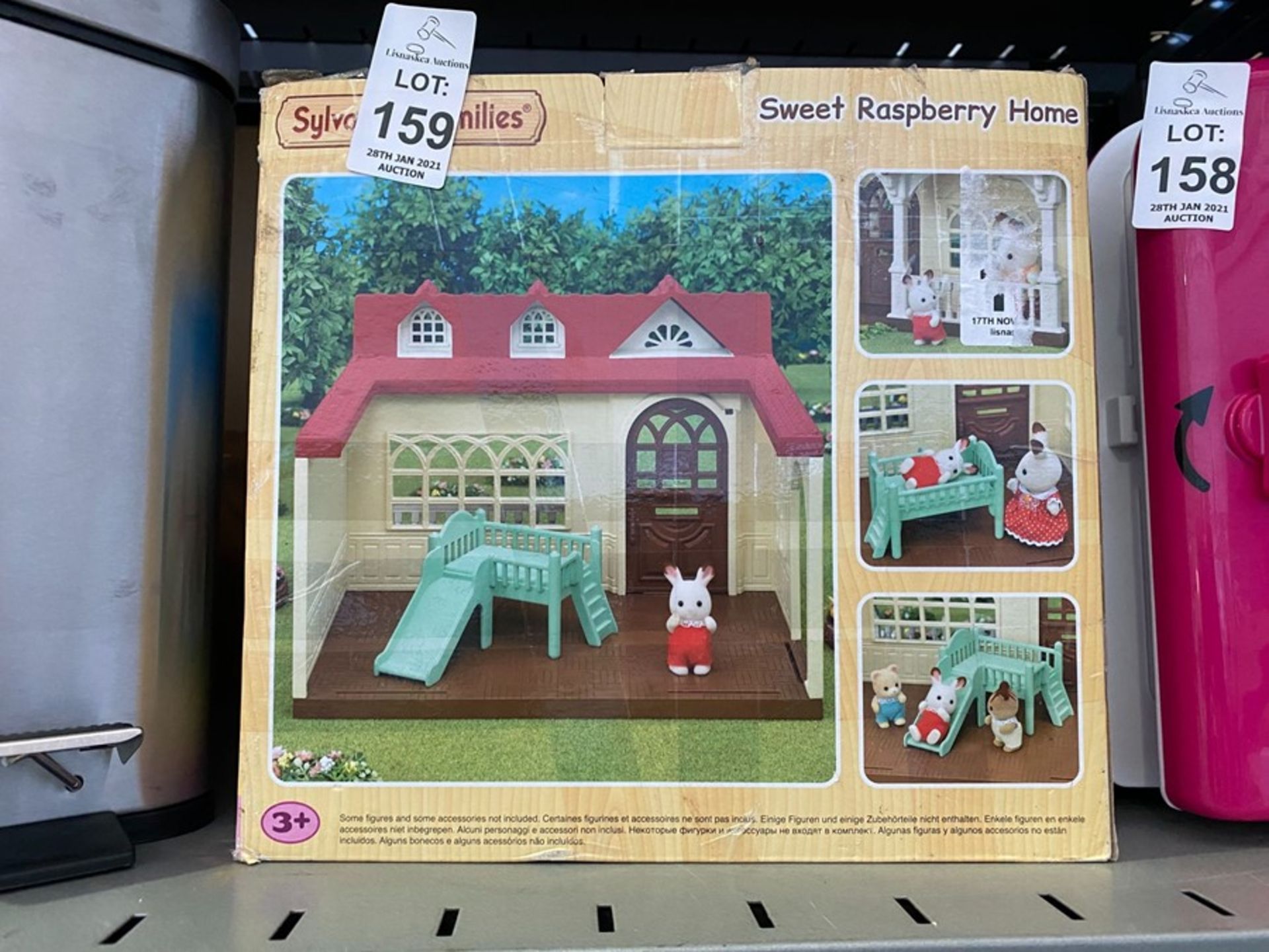 SYLVANIAN FAMILIES SWEET RASPBERRY HOME TOY