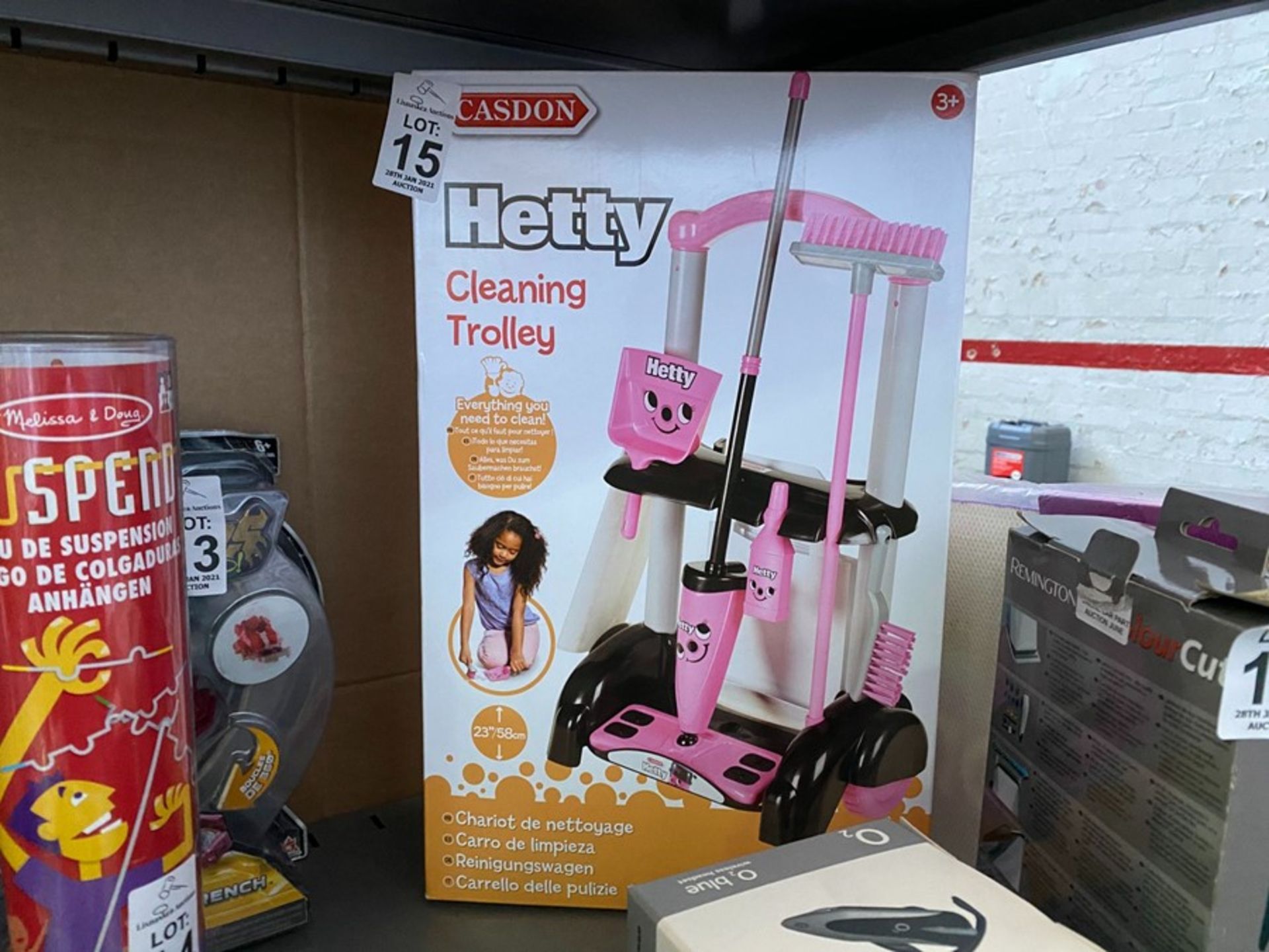 CASDON HETTY CLEANING TROLLEY