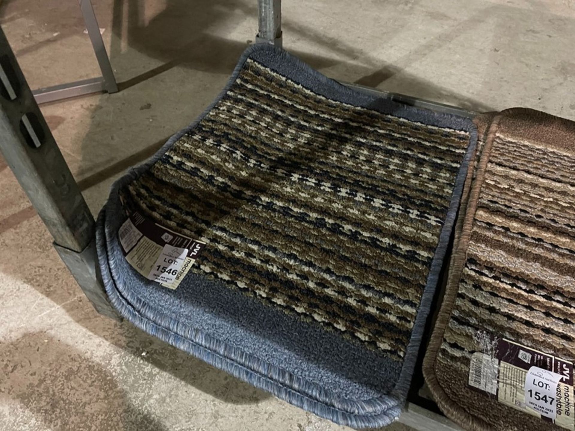 2X NEW MACHINE WASH FLOOR MATS