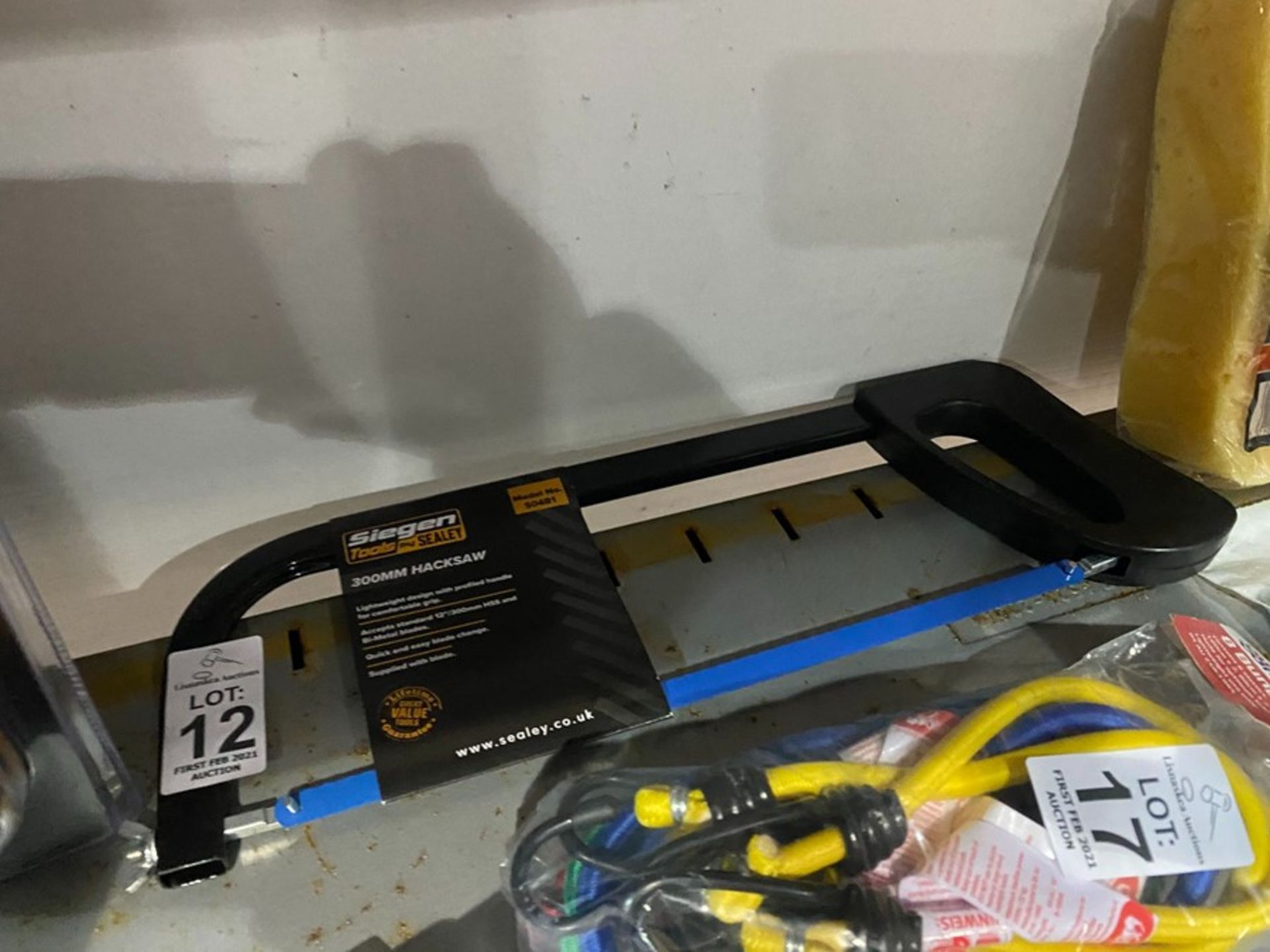 SIEGEN SEALEY 300MM HACKSAW (NEW)