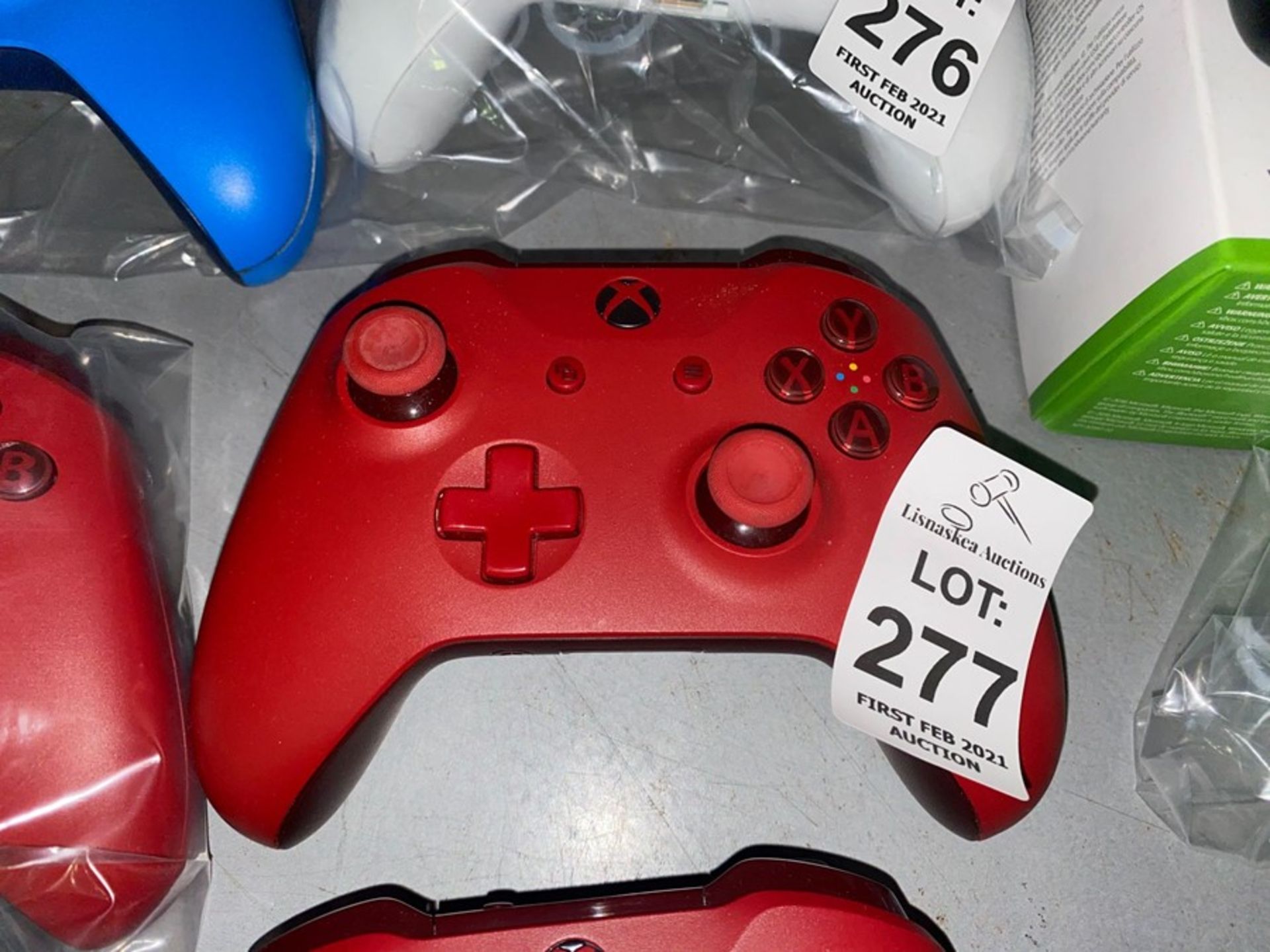 RED WIRELESS CONTROLLER FOR XBOX 1