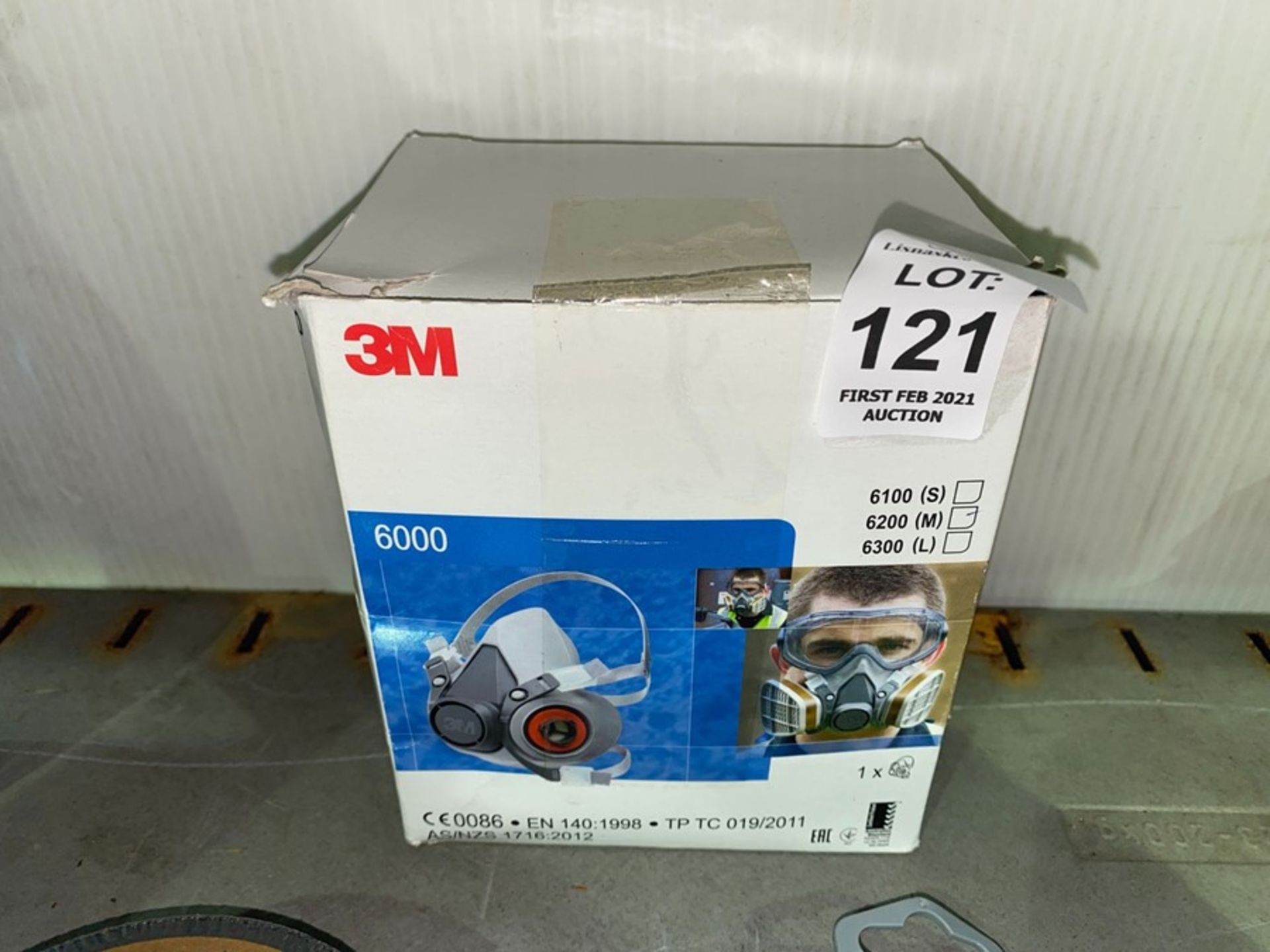 3M 6000 REUSABLE HALF MASK (NEW)