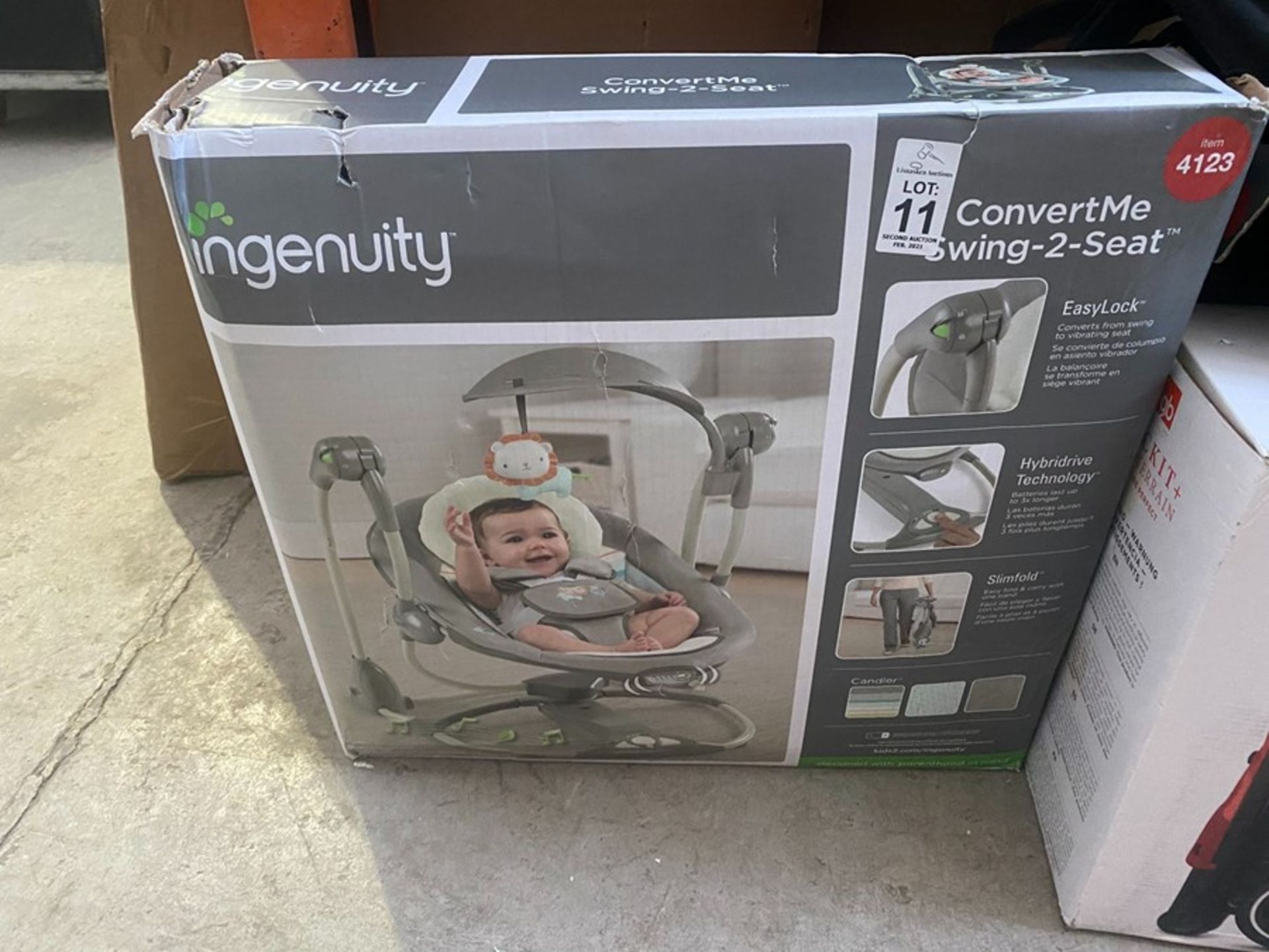 INGENUITY CONVERT ME SWING TO SEAT FOR BABY