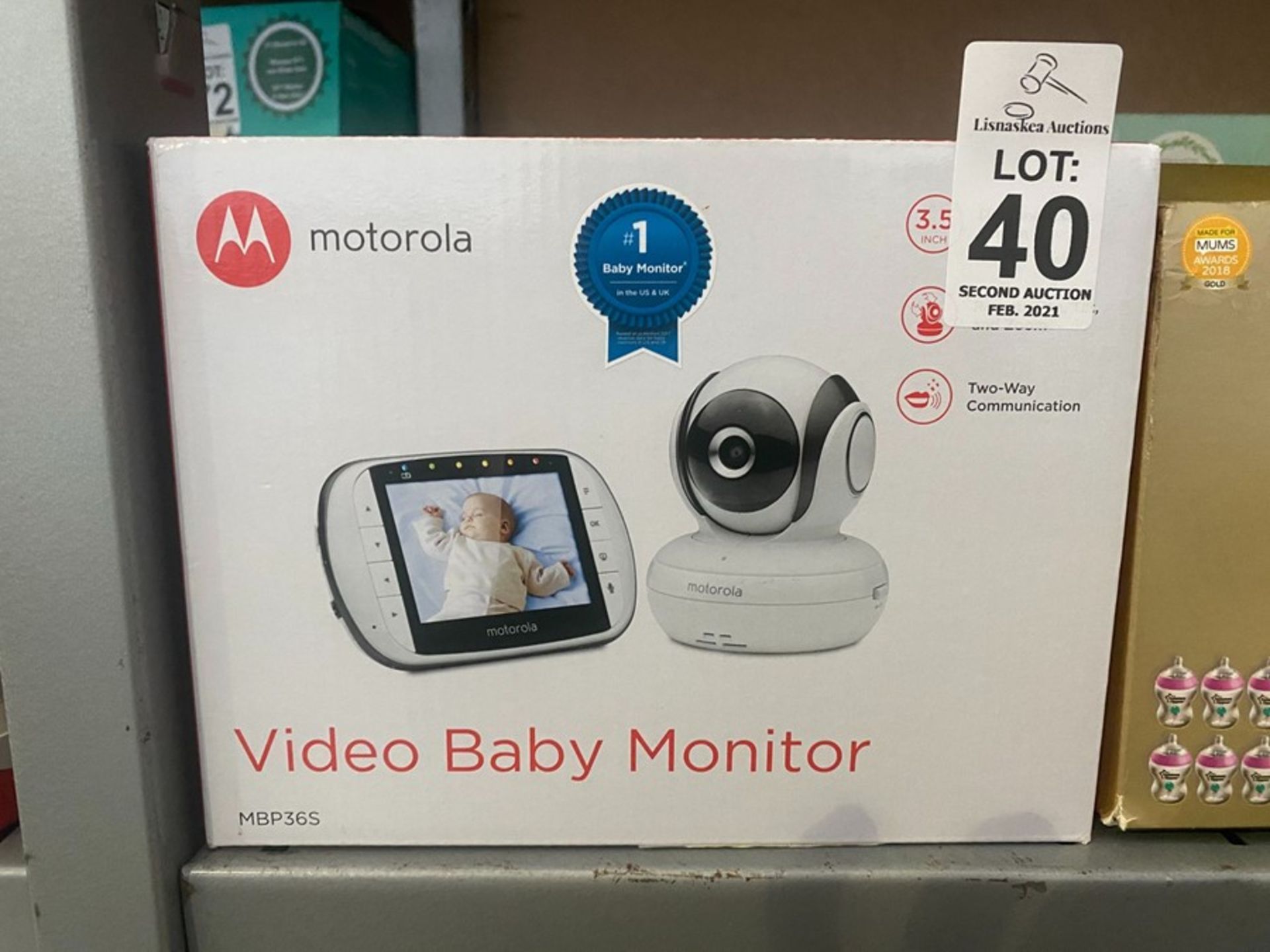 MOTOROLA VIDEO BABY MONITOR