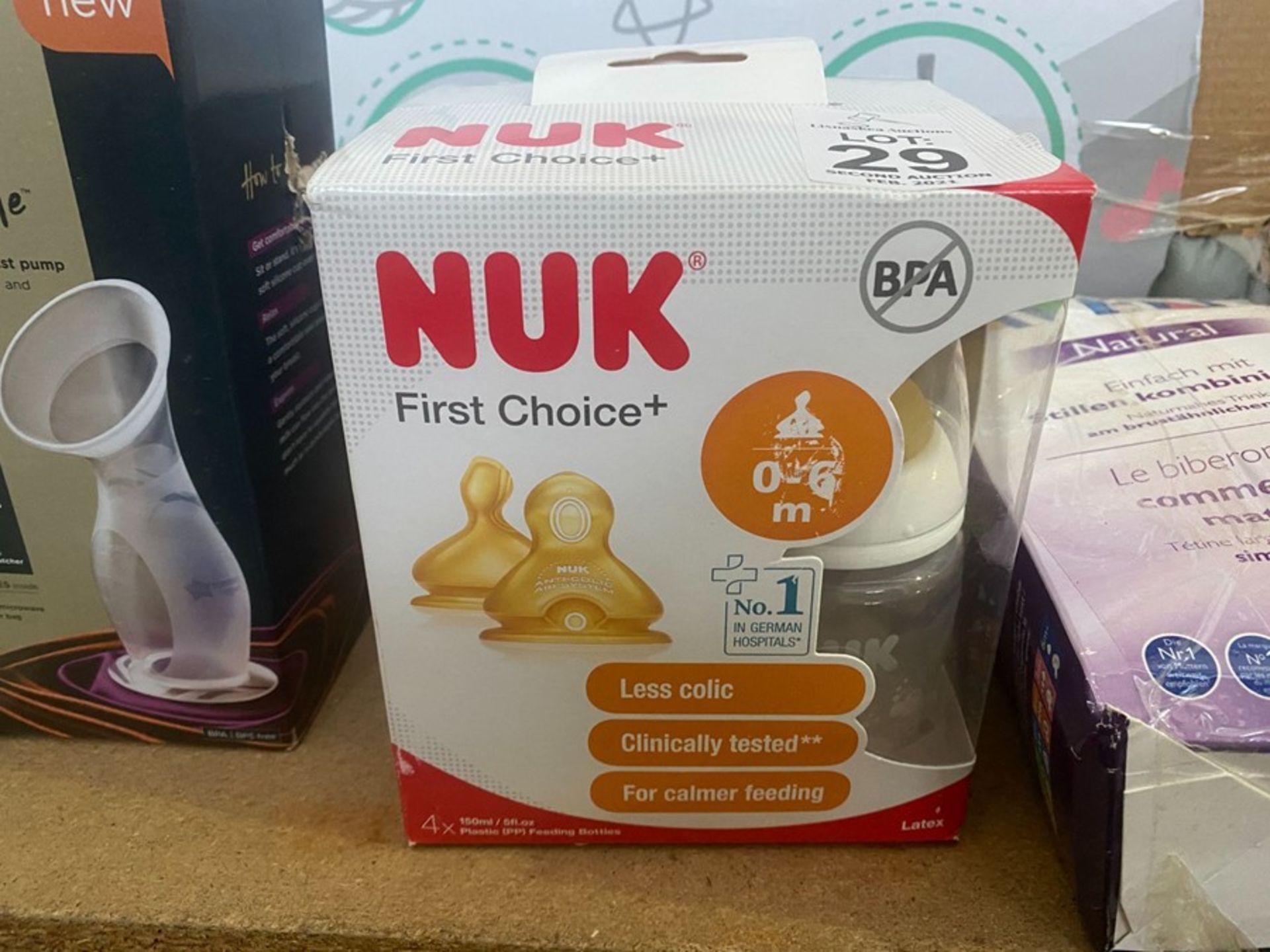 NUK FIRST CHOICE SET OF BABY BOTTLES