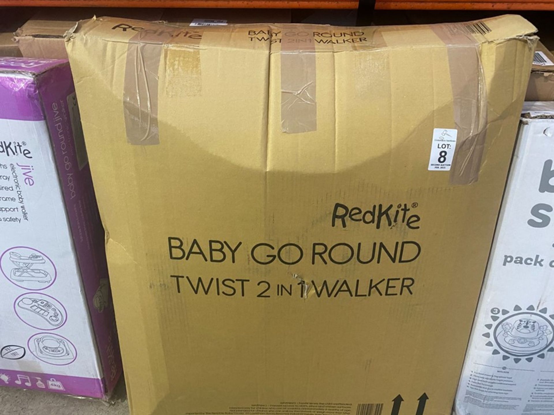 RED KITE BABY GO ROUND TWIST 2 IN 1 WALKER