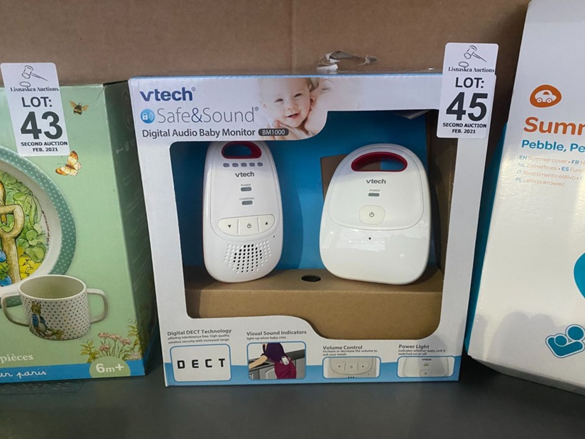 VTECH SAFE AND SOUND DIGITAL AUDIO BABY MONITOR