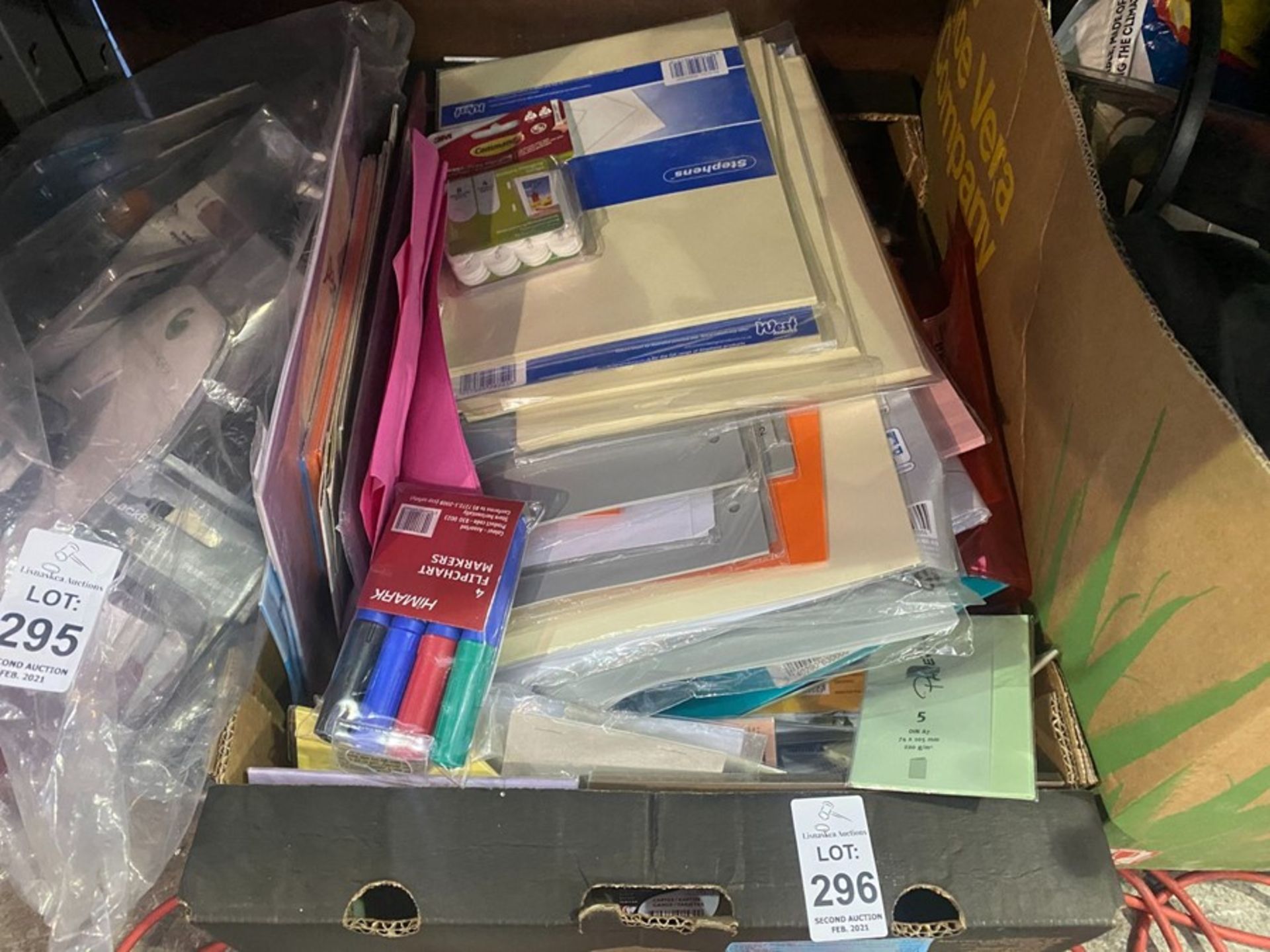 GOOD BOX OF STATIONARY ITEMS NEW