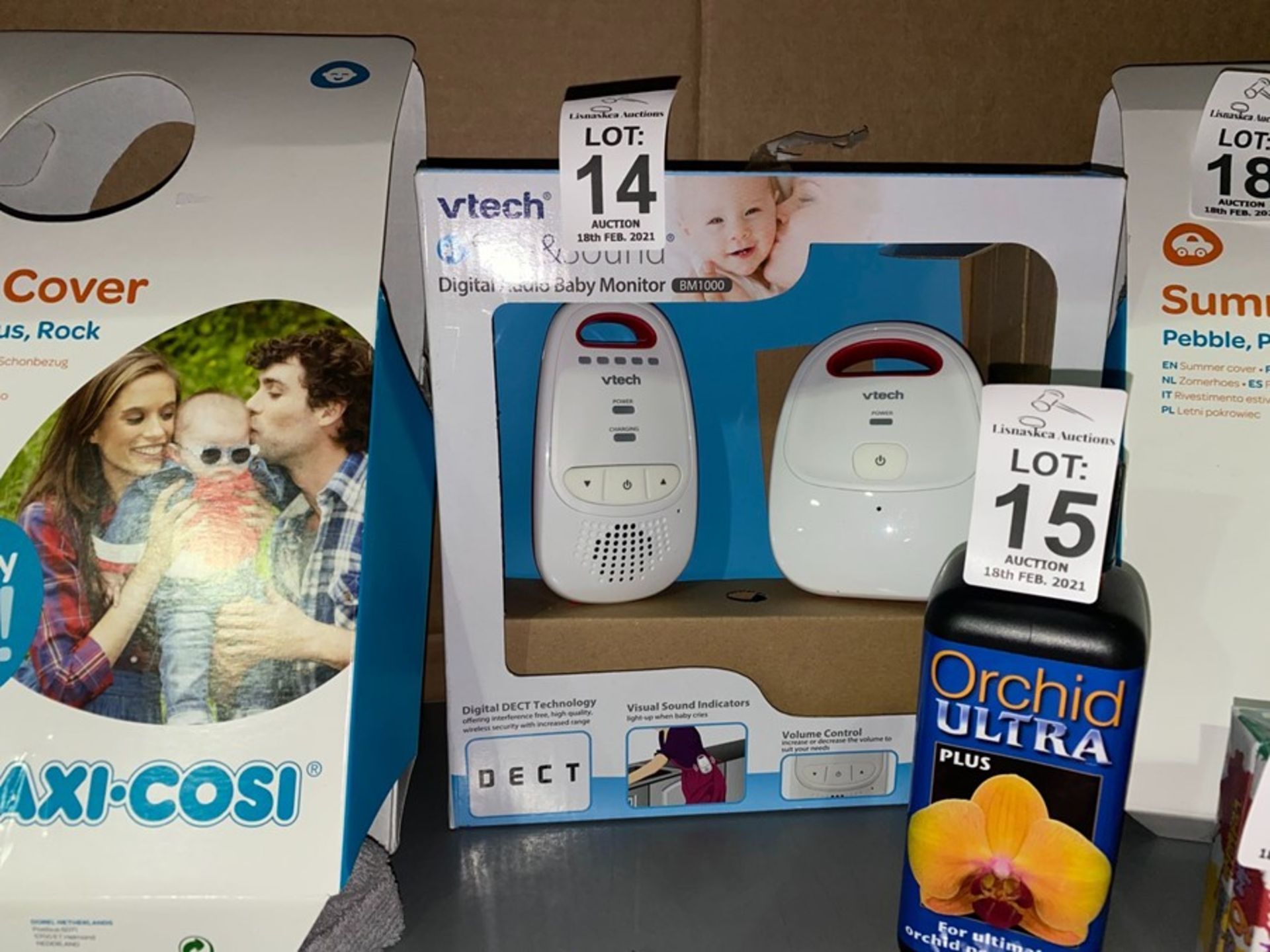 VTECH SAFE AND SOUND DIGITAL AUDIO BABY MONITOR