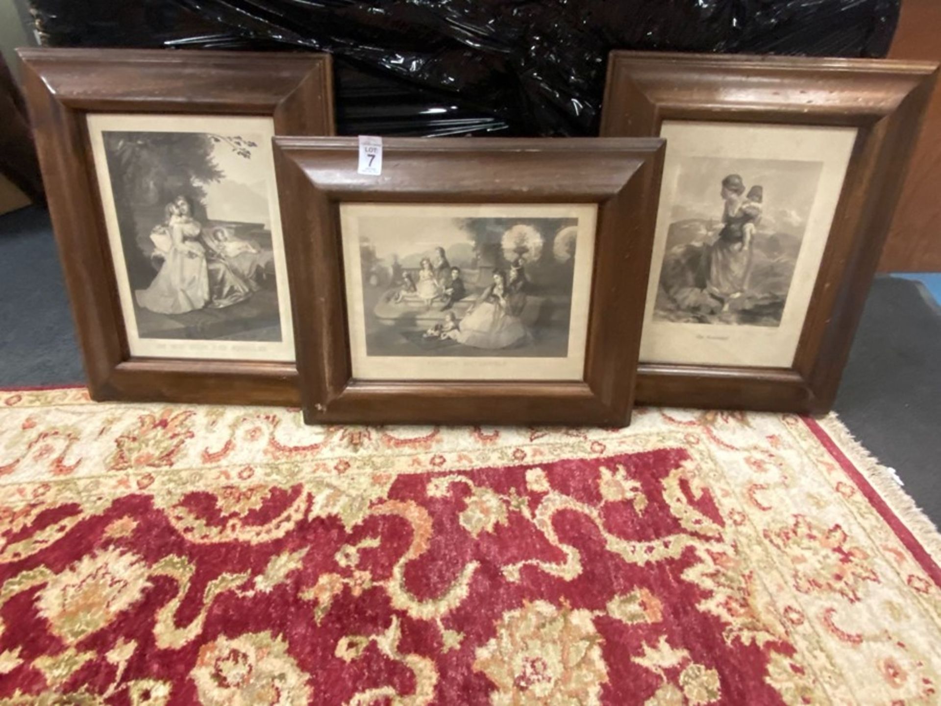 3 VINTAGE FRAMED PRINTS