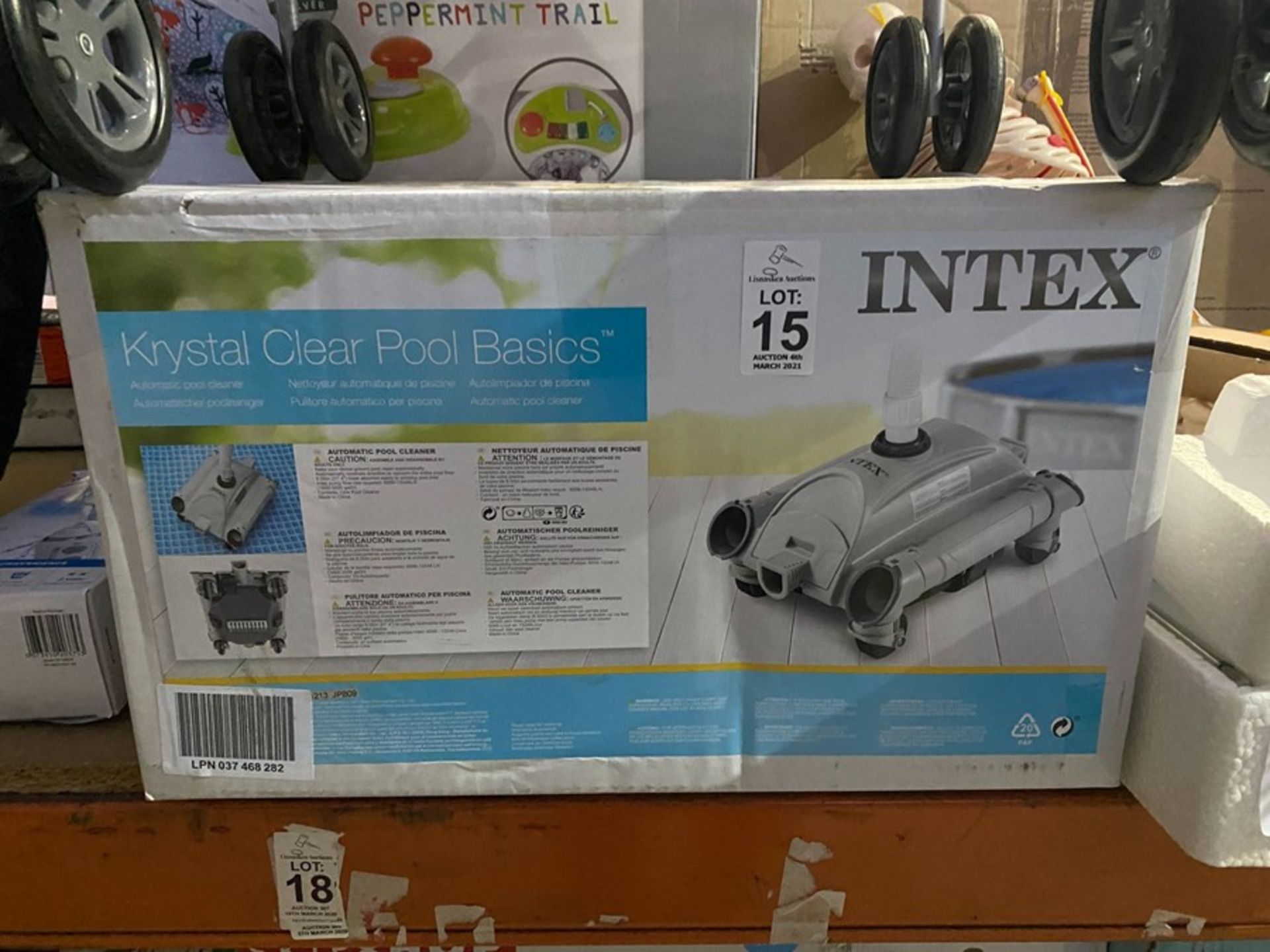 INTEX KRYSTAL CLEAR POOL CLEANER