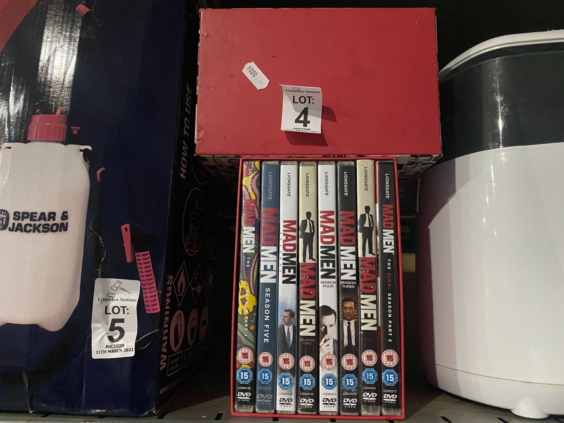 MAD MEN DVD BOX SET