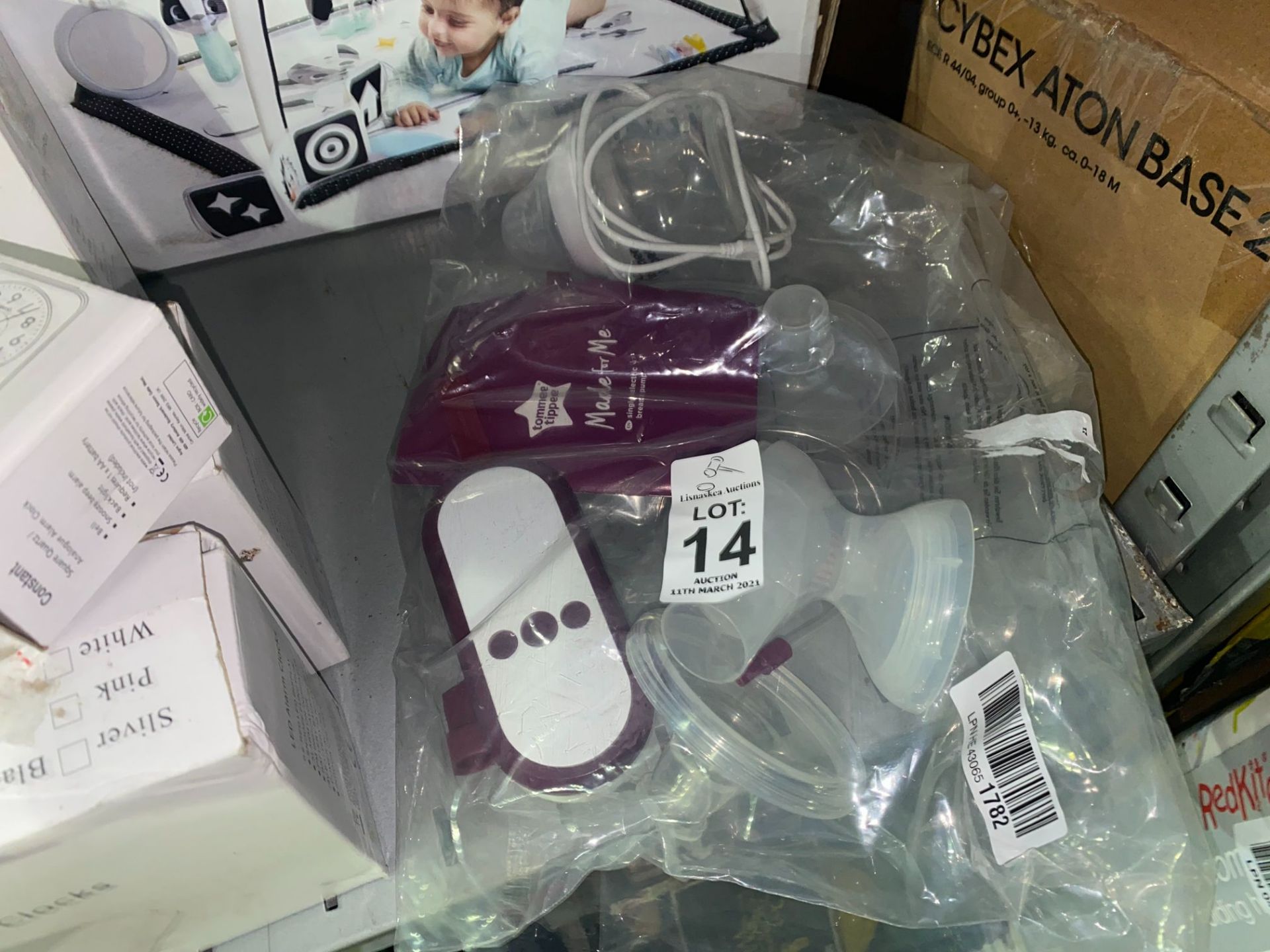 TOMMEE TIPPEE SINGLE ELECTRIC BREAST PUMP EX DISPLAY