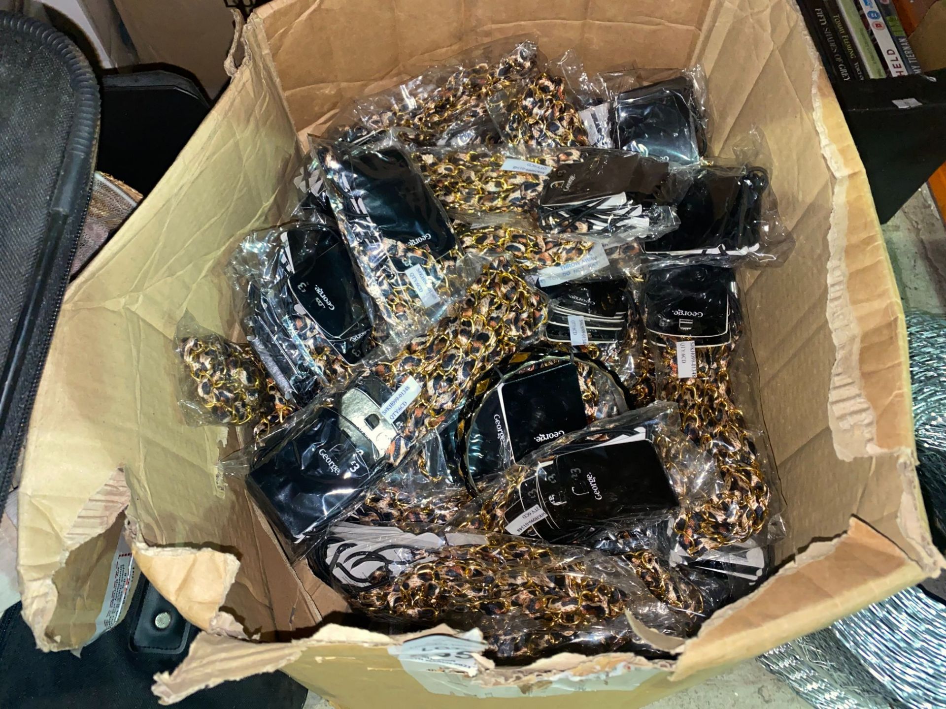 BOX OF 100+ NEW GEORGE HAIR BANDS