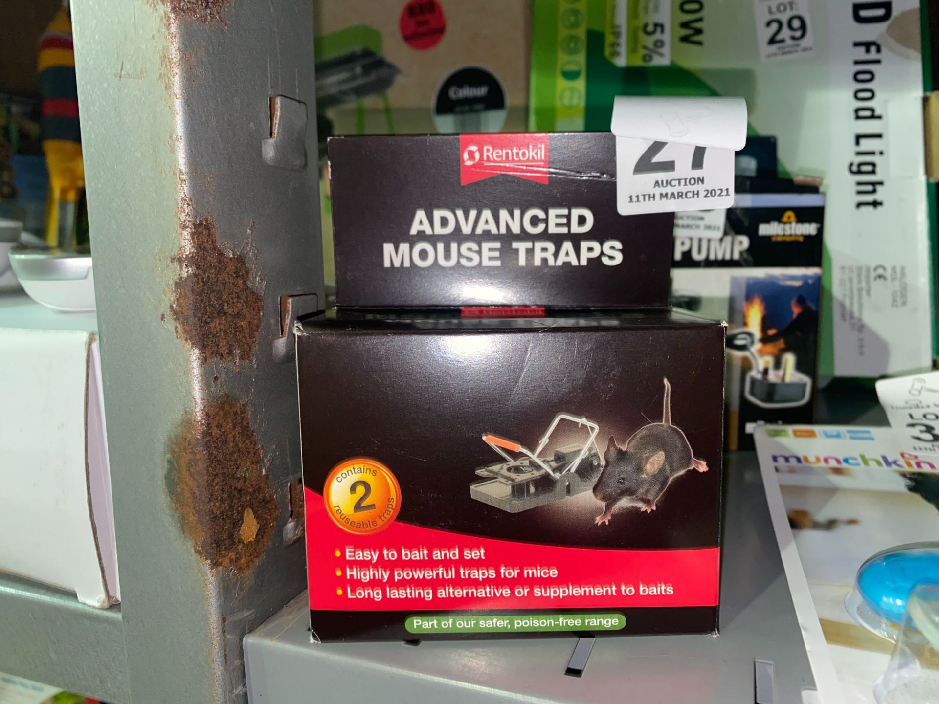 RENTOKIL ADVANCED MOUSE TRAP