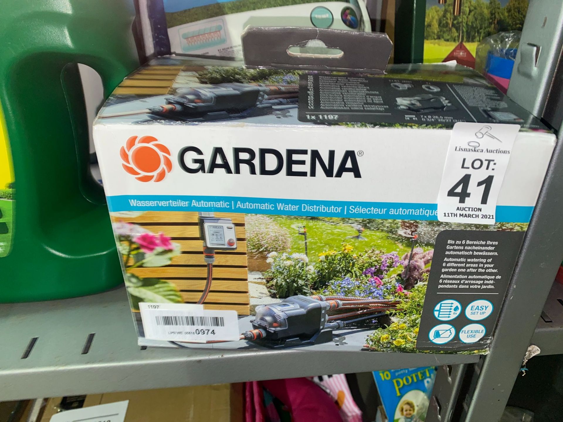 GARDENA AUTOMATIC WATER DISTRIBUTOR