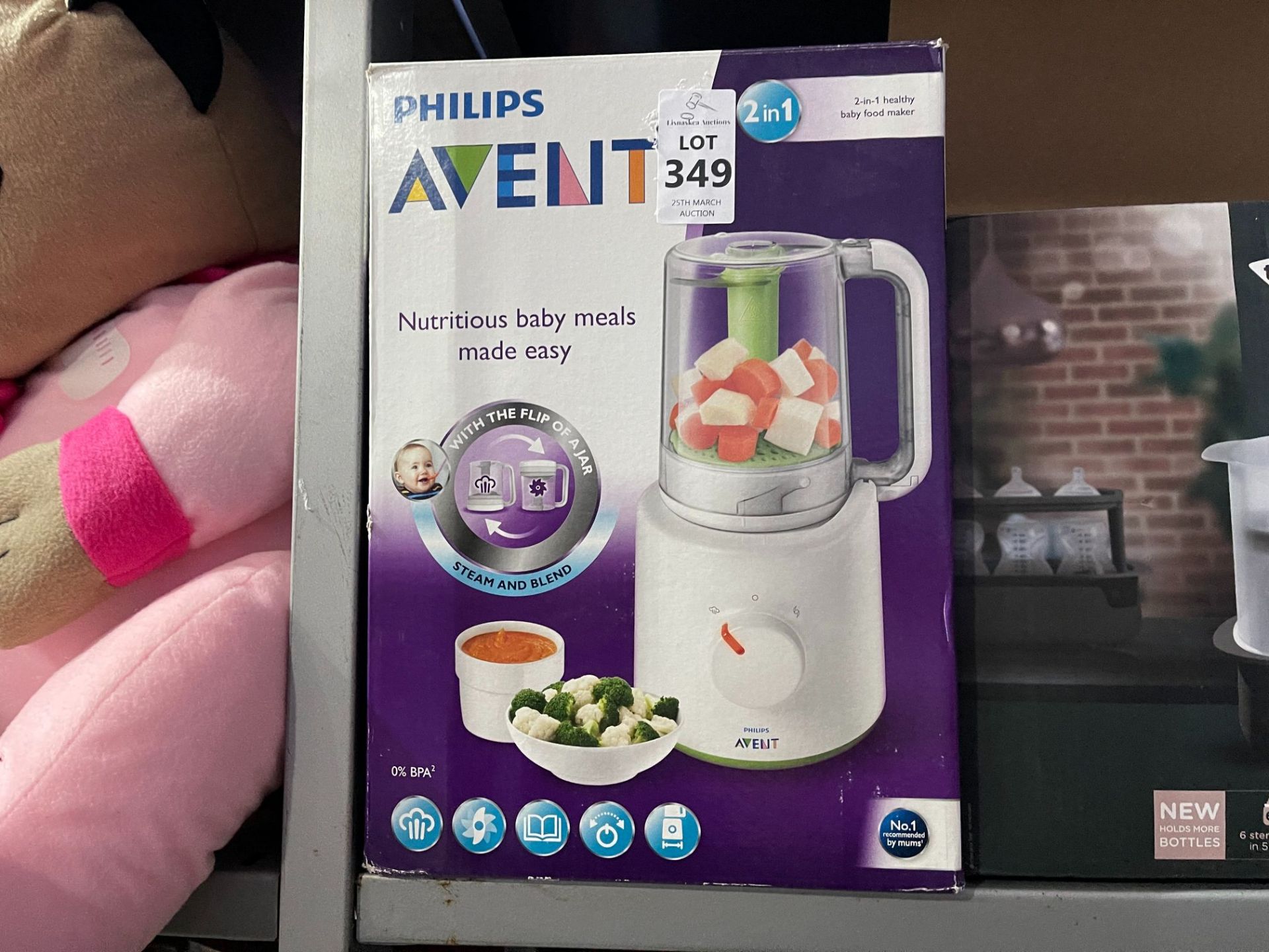 PHILIPS AVENT STEAM AND BLEND BABY FOOD MAKER