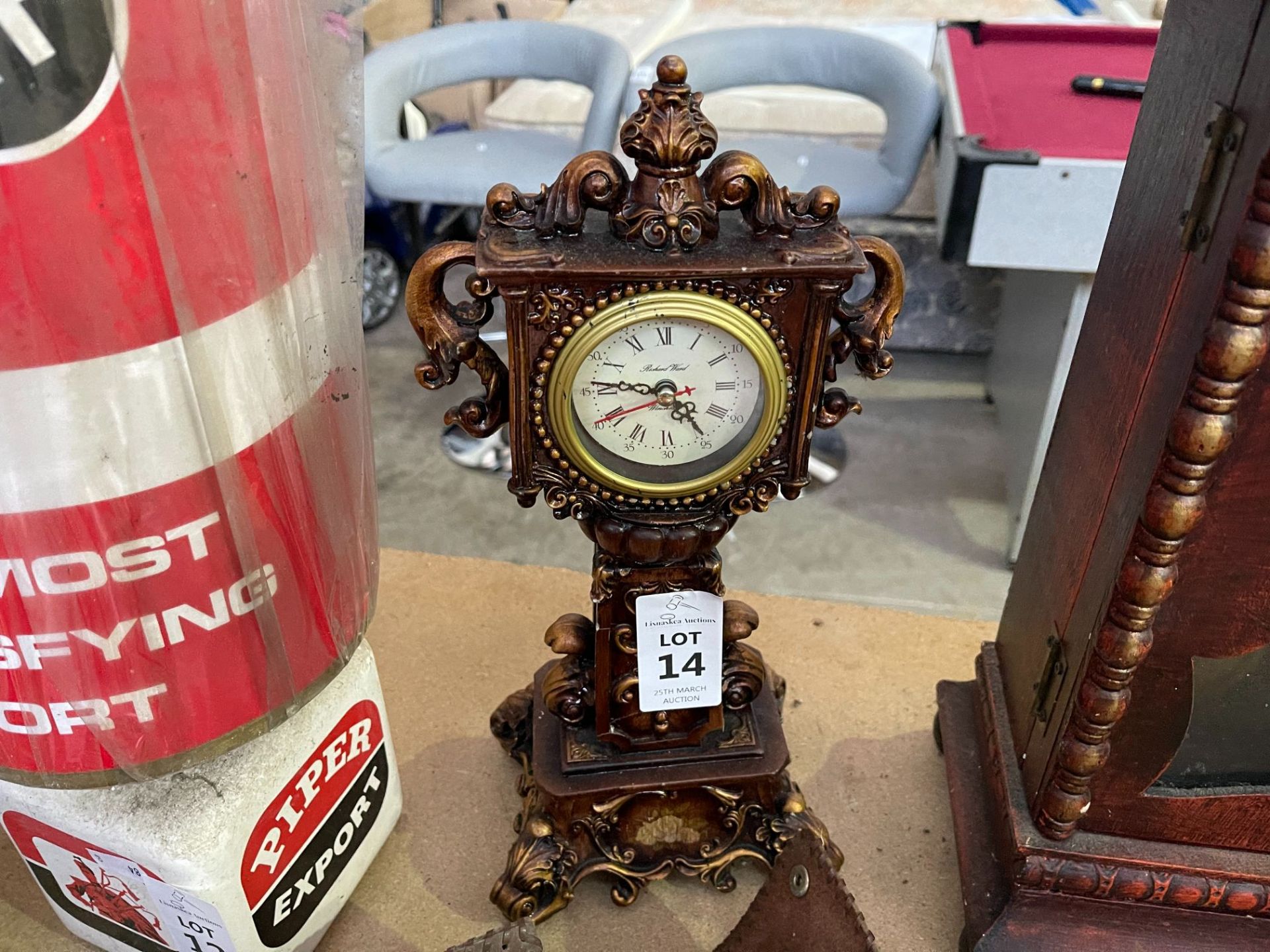 ORNATE RICHARD WARD WINCHESTER CLOCK