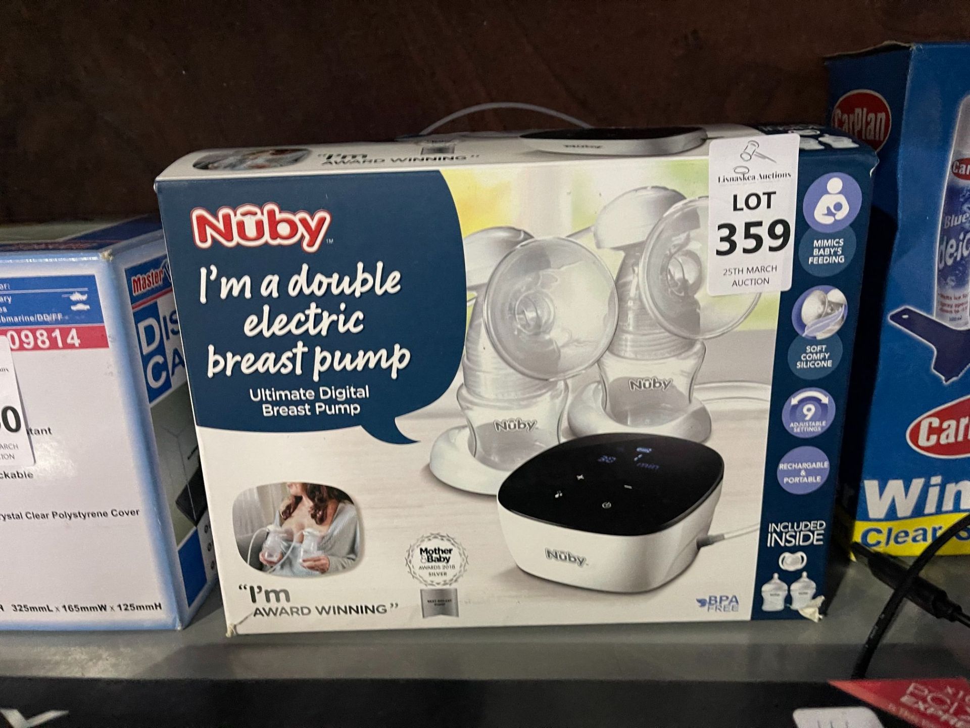 NUBY DOUBLE ELECTRIC BREAST PUMP