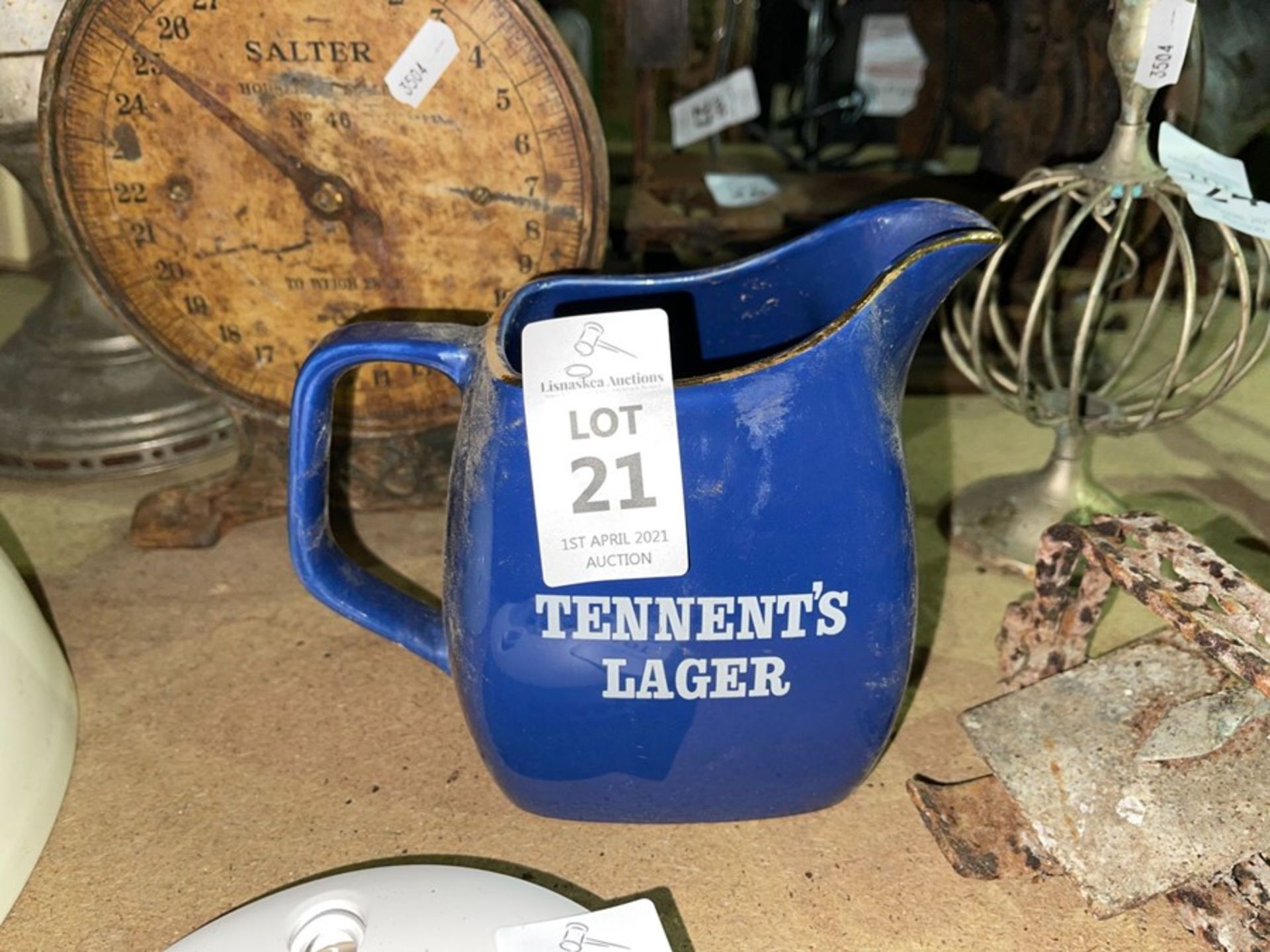 TENNENTS LAGER PUB JUG